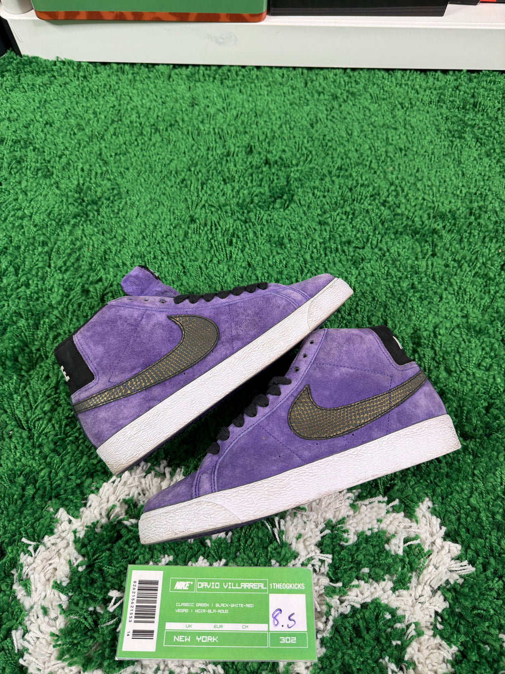 Nike Sb Purple Rain - Size 8.5