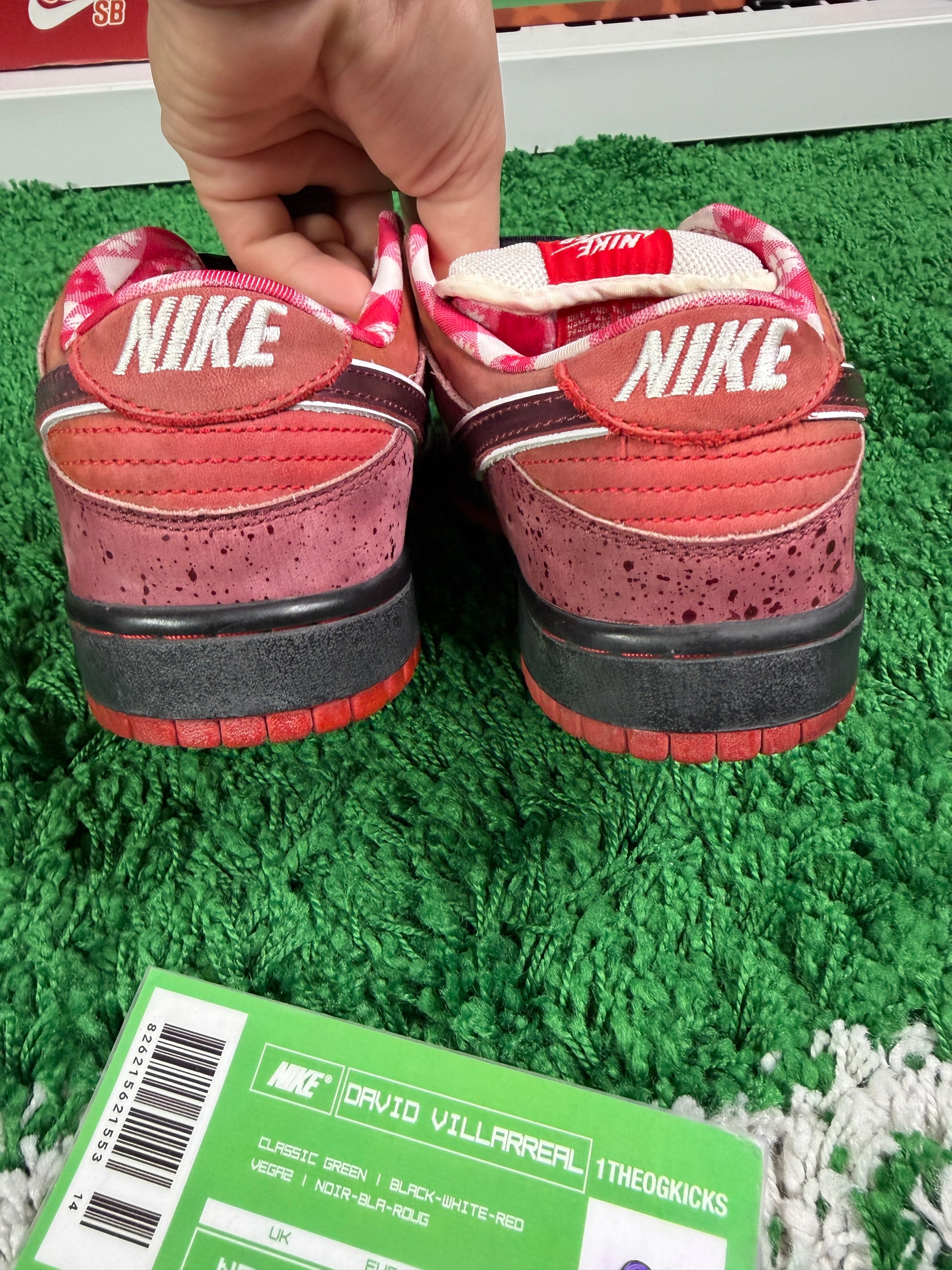 Nike Sb Red Lobsters - Size 9