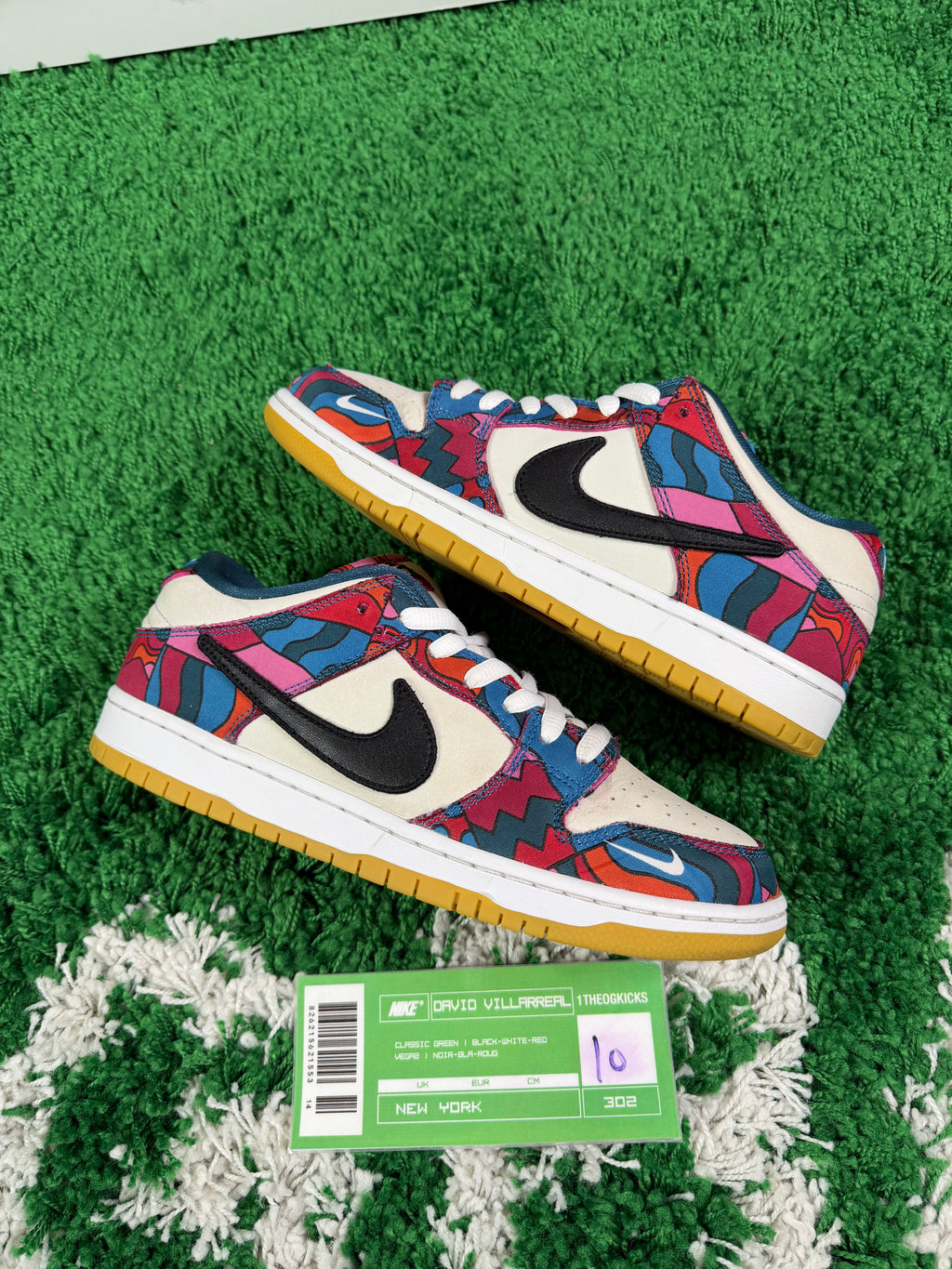 Nike Sb Parra's - Size 10