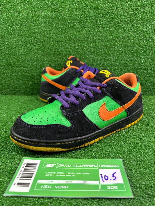 Nike Sb Green Sparks - Size 10.5