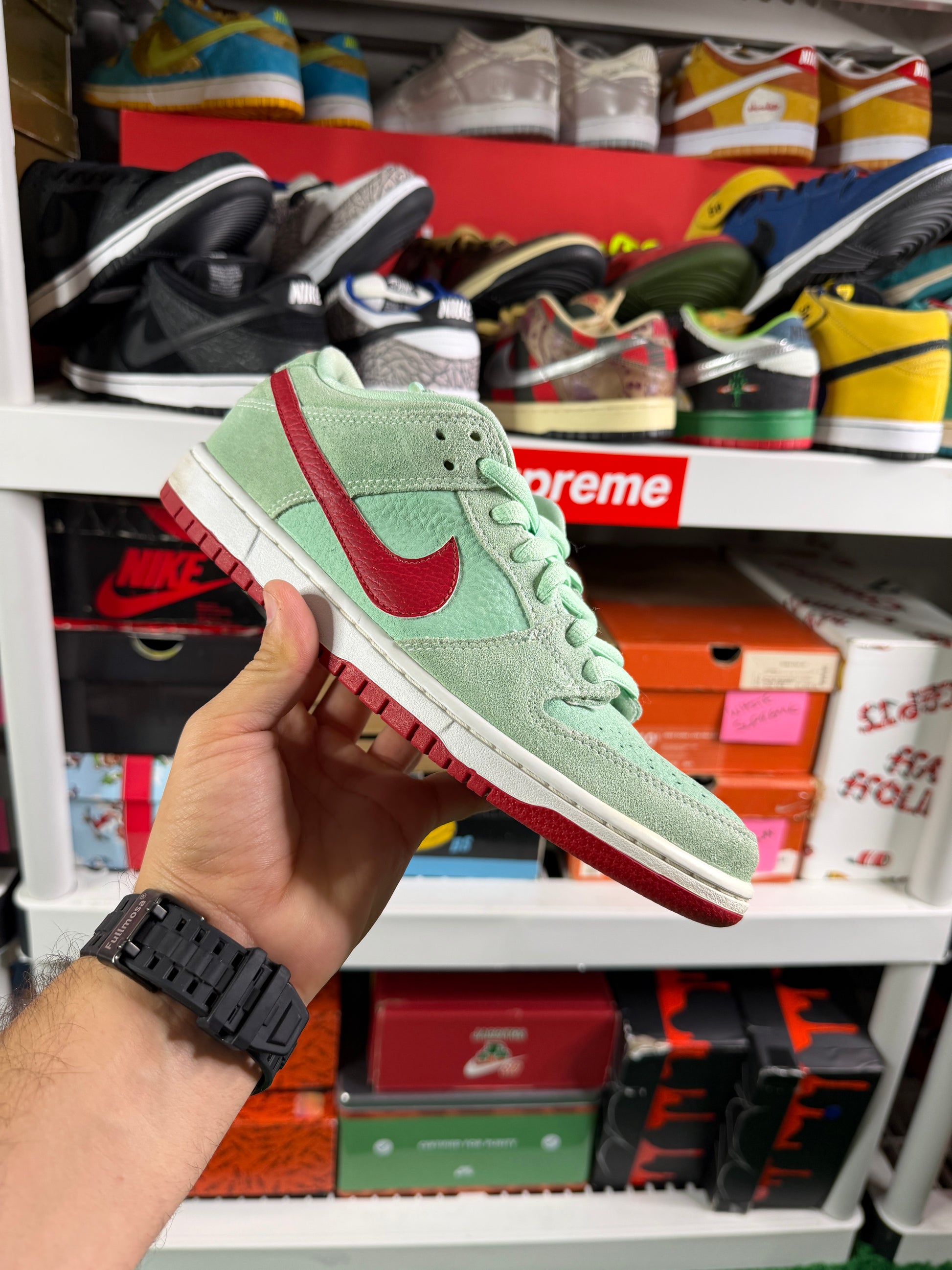 Nike Sb Green Mint Red - Size 9