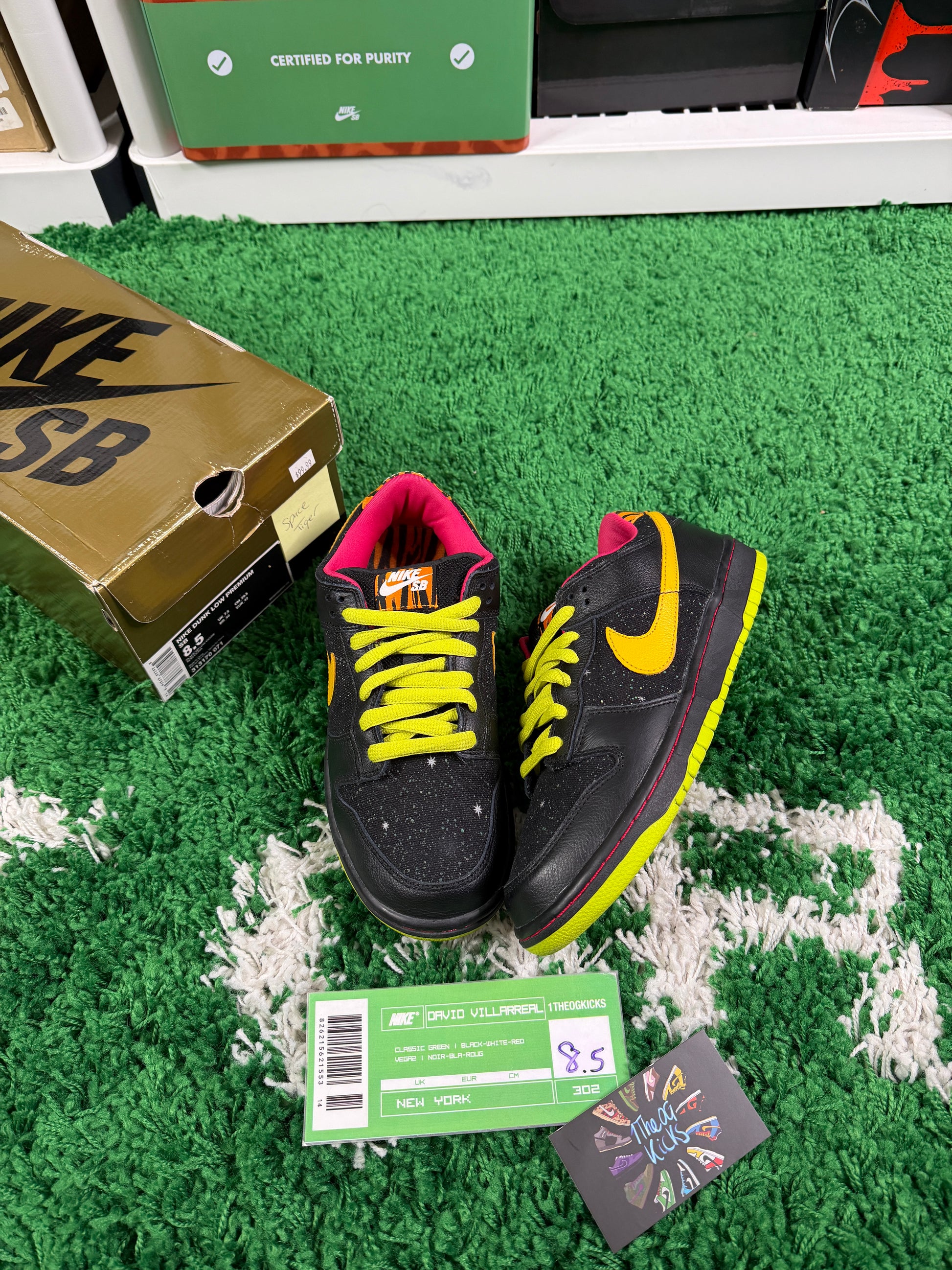 Nike Sb Space Tigers - Size 8.5