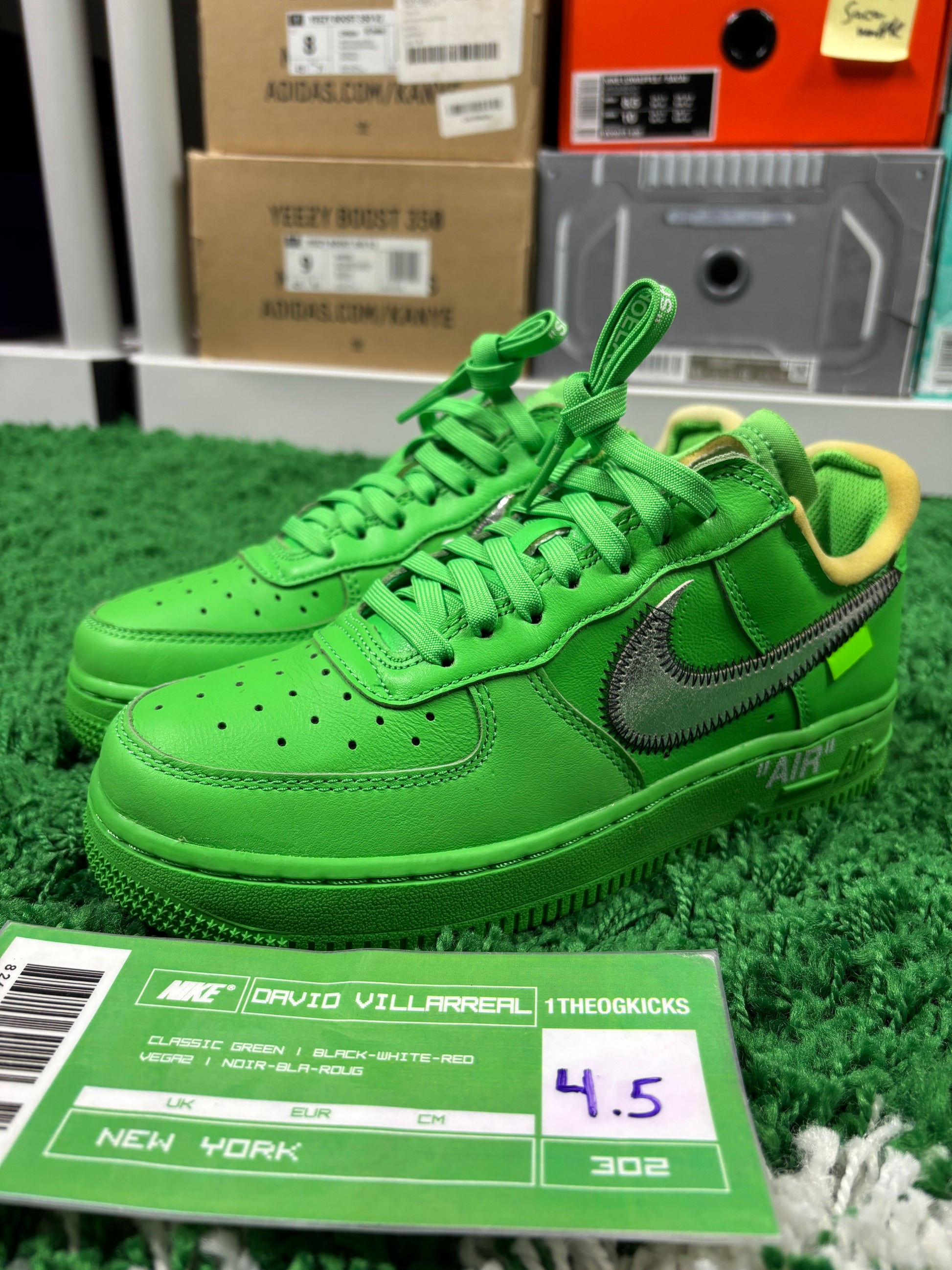 Air Force 1 Off White Brooklyn - Size 4.5