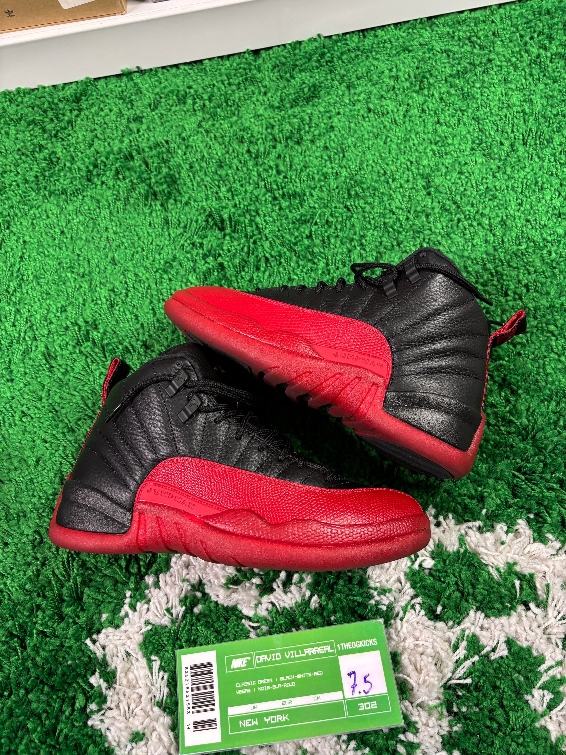 Jordan 12 Flu Game - Size 7.5