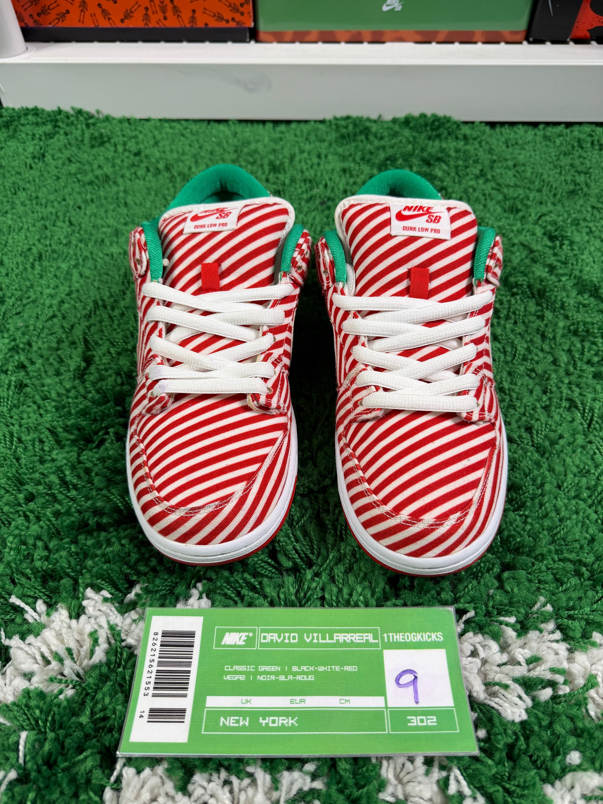 Nike Sb Candy Canes - Size 9