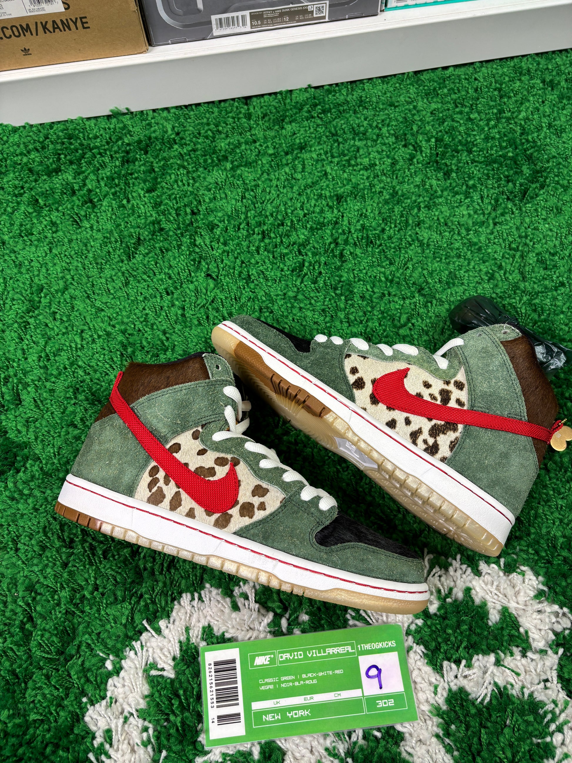 Nike Sb Dog Walkers Special Box W/ Leash - Size 9