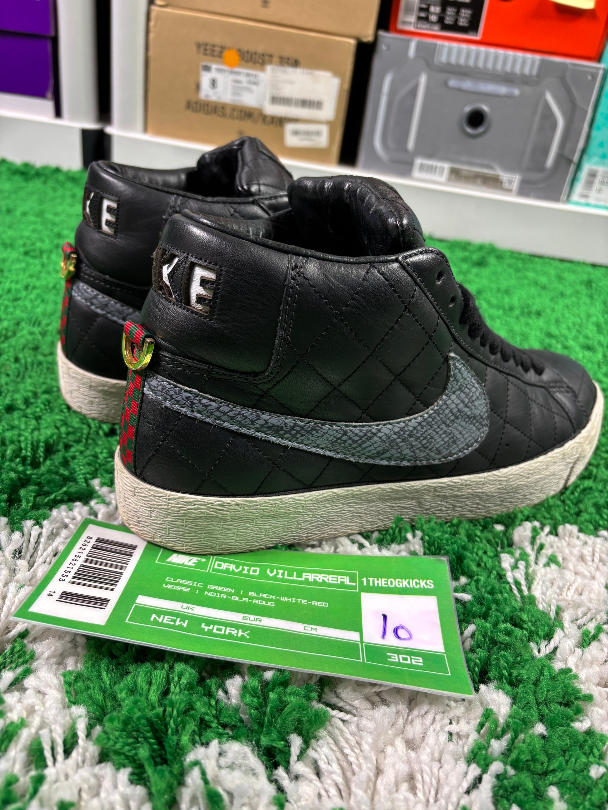 Nike Sb Black Supreme Blazer - Size 10