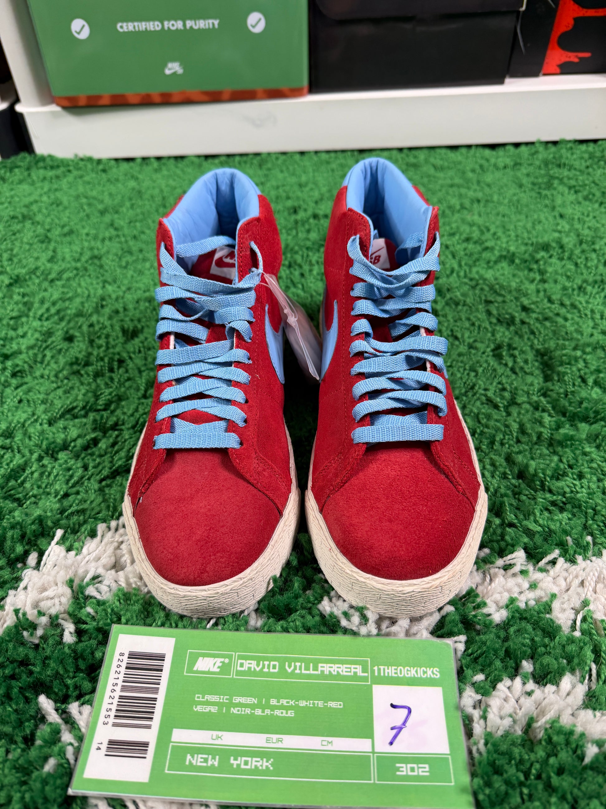 Nike Sb Vanilla Ice Blazers - Size 7