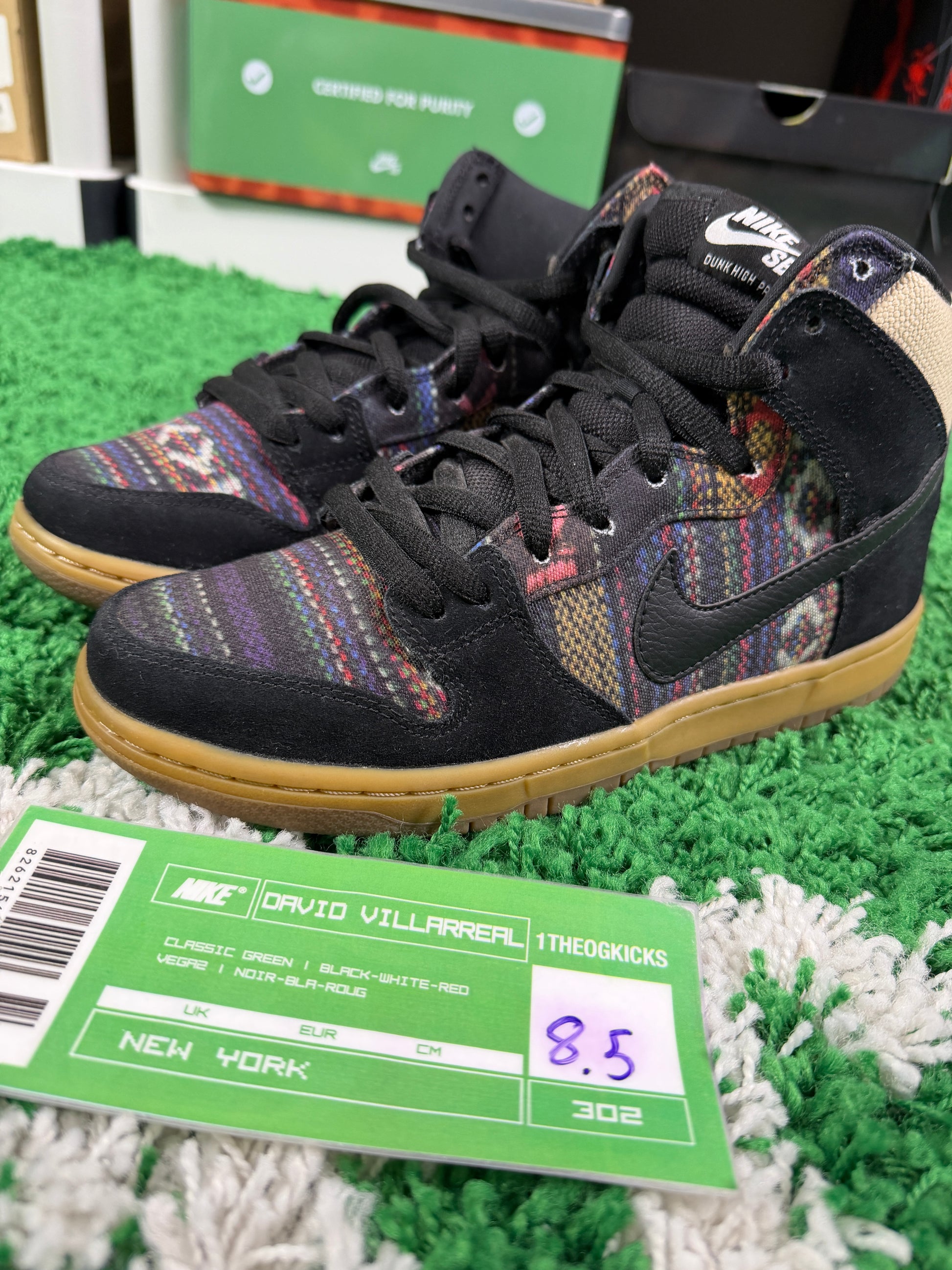 Nike Sb Hackett Sacks - Size 8.5