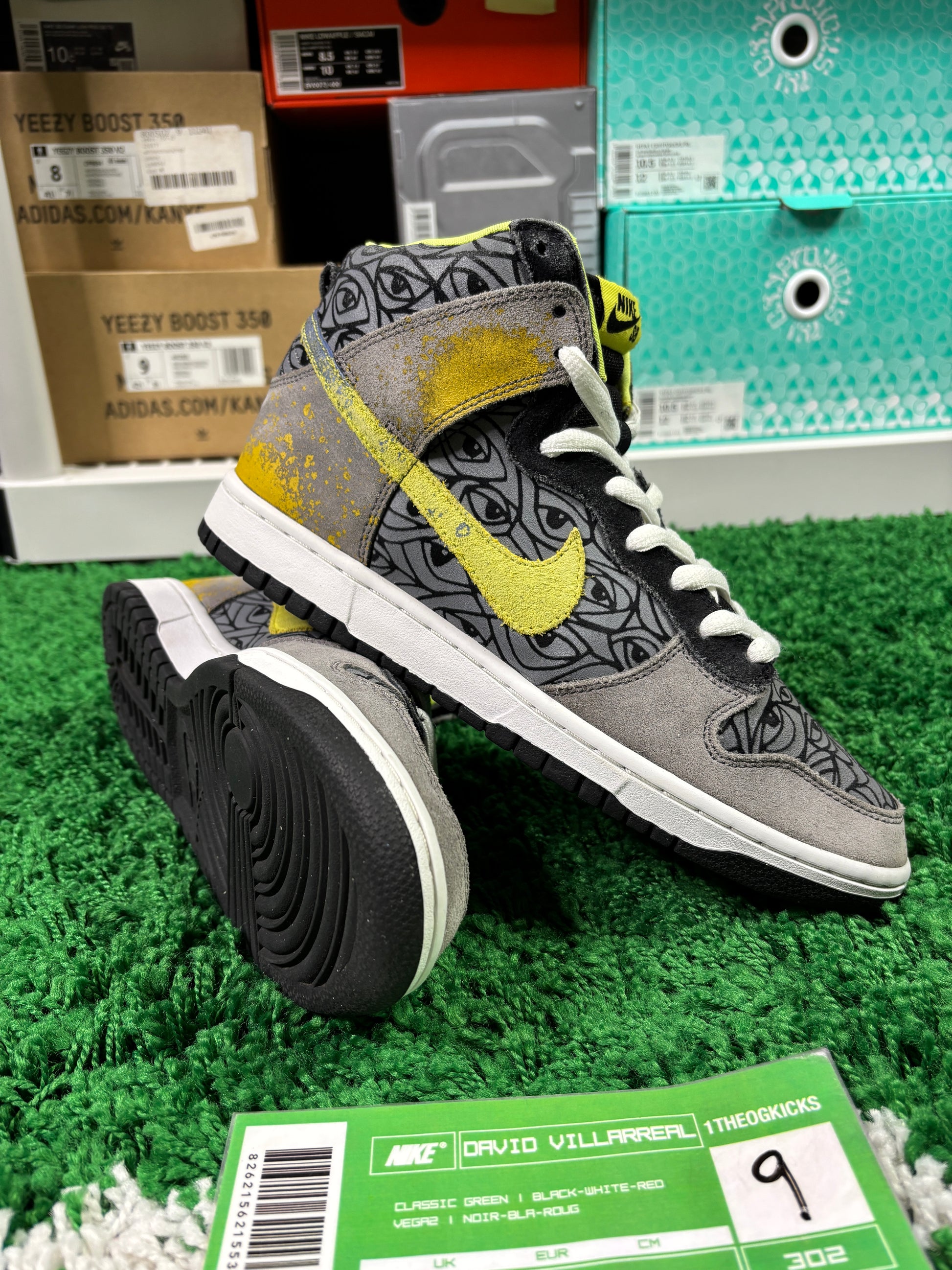 Nike Sb Ron Cameron Sample Set - Size 9