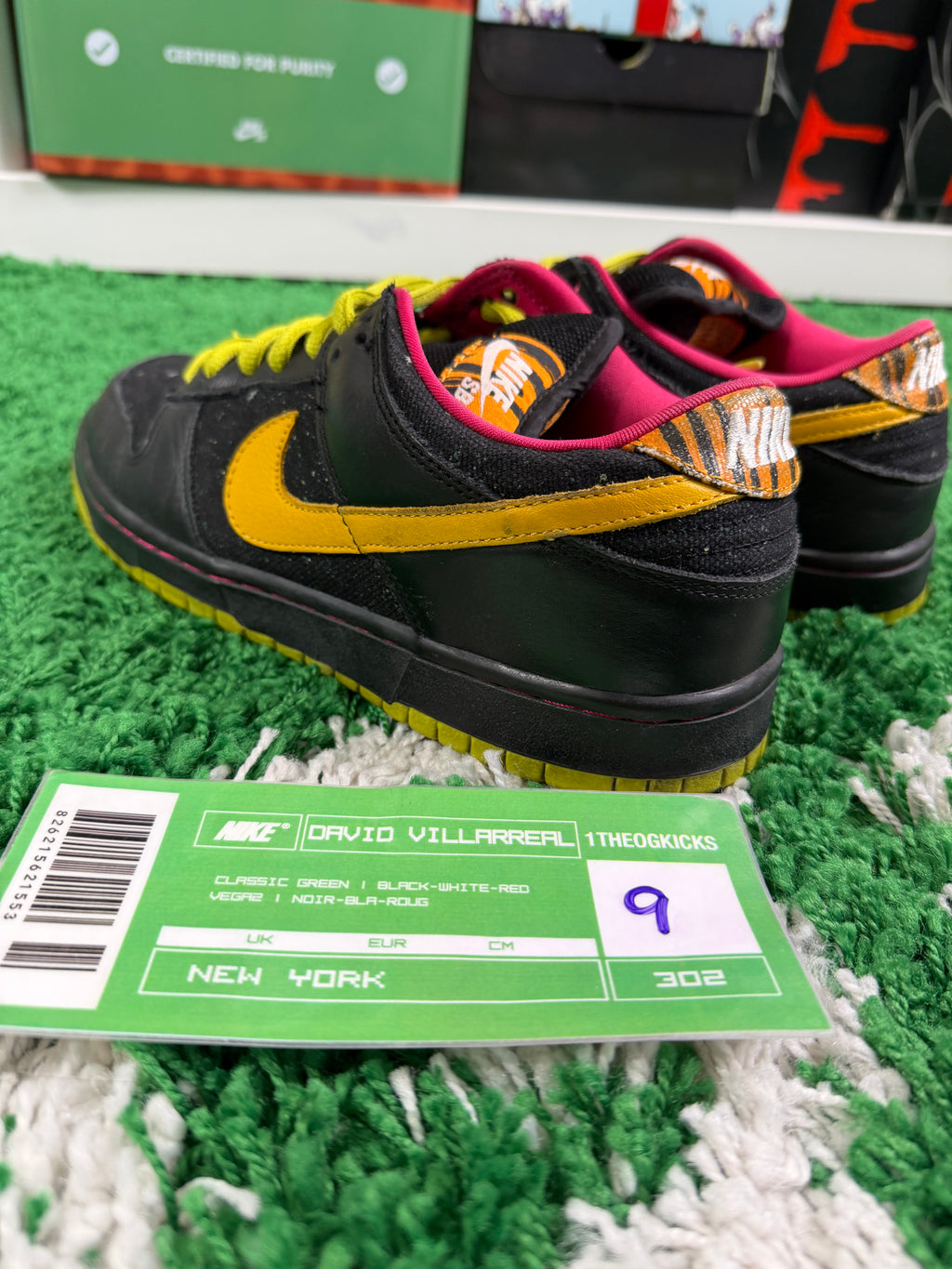 Nike Sb Space Tigers - Size 9