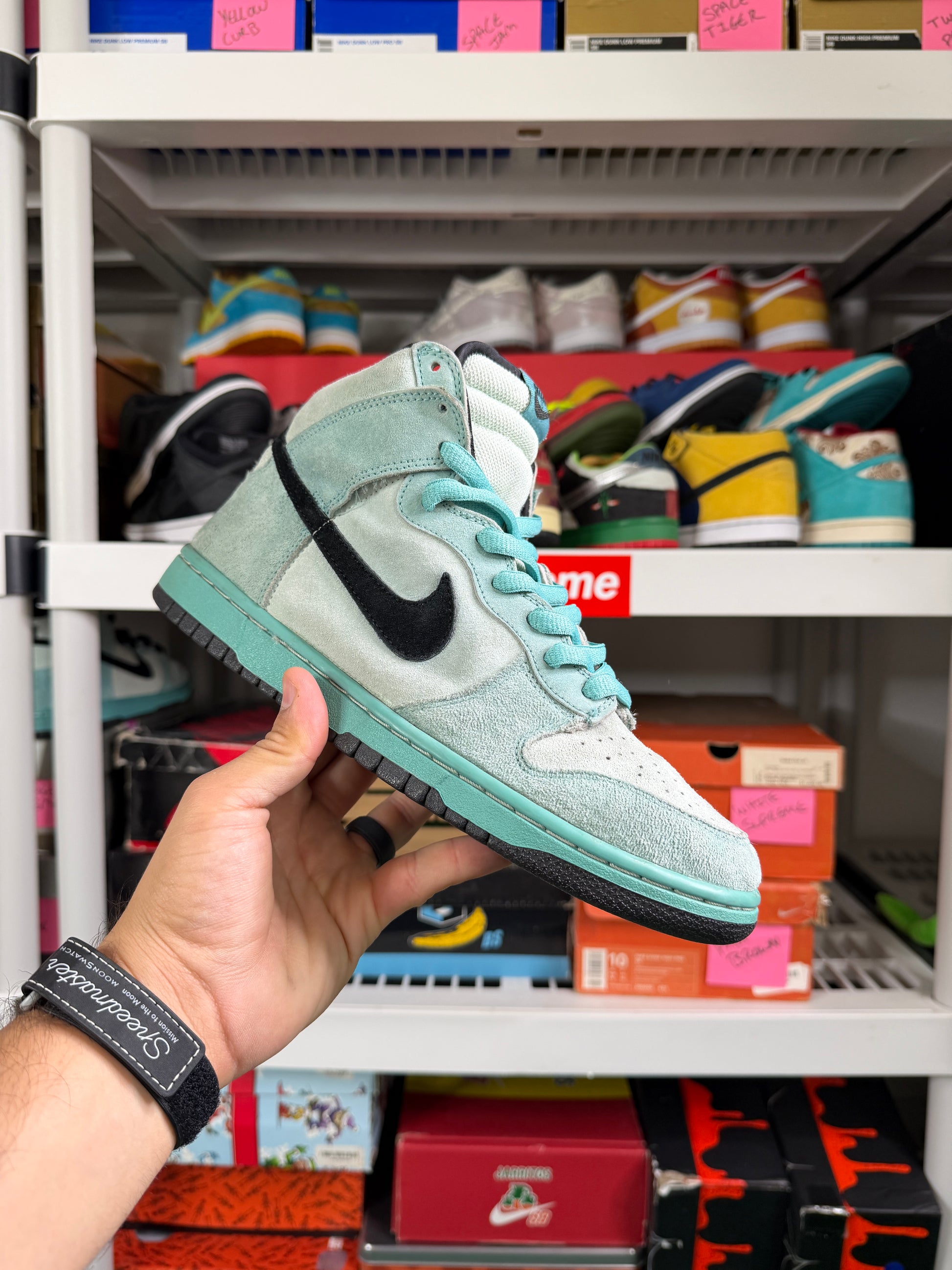 Nike Sb Sea Crystal Highs - Size 10