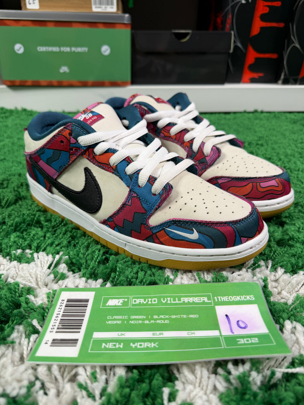 Nike Sb Parra's - Size 10
