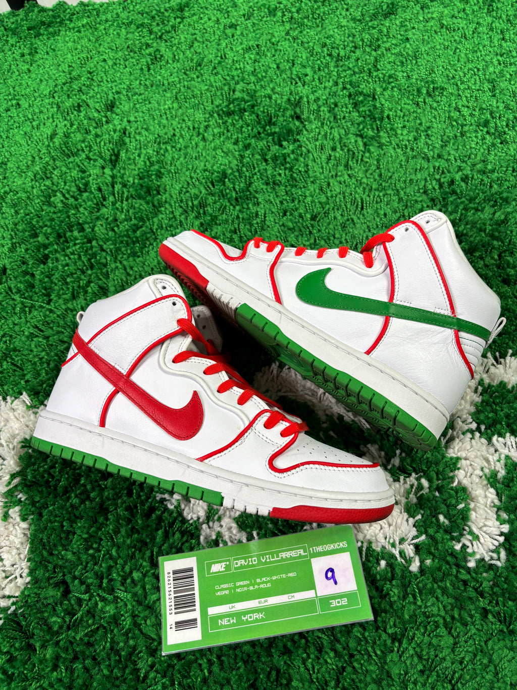 Nike Sb Paul Rodriguez Boxing High - Size 9