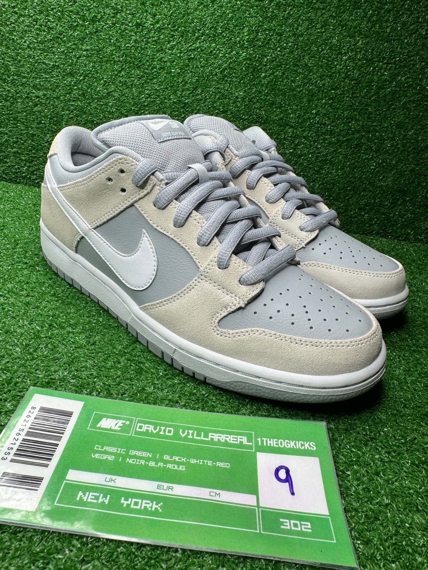 Nike Sb Summit White Wolf Grey Sample - Size 9