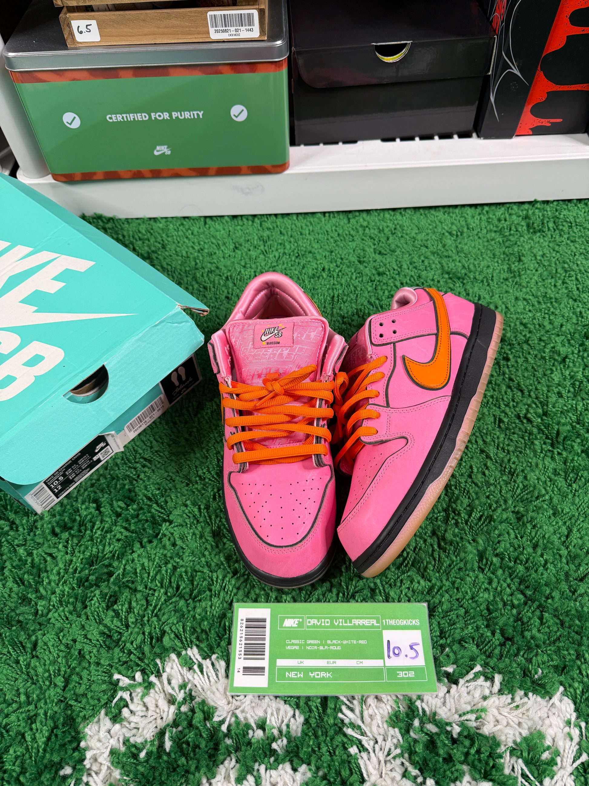 Nike Sb Power Puff Girls Blossom - Size 10.5