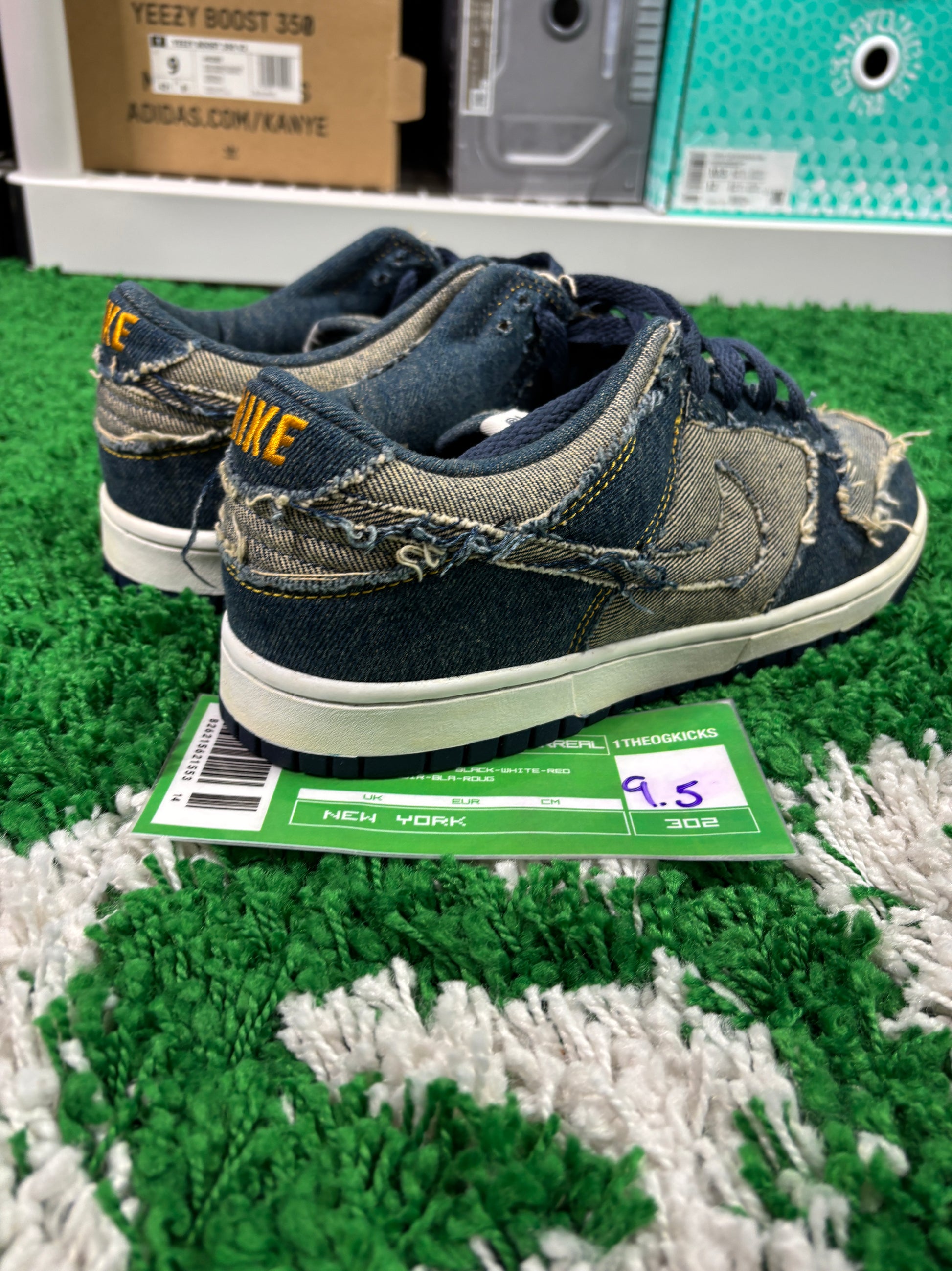Nike Dunk Low CL Denim - Size 9.5
