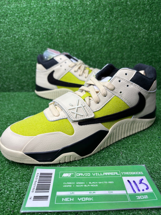 Nike Travis Jumpman Jack Bright Cactus - Size 11.5