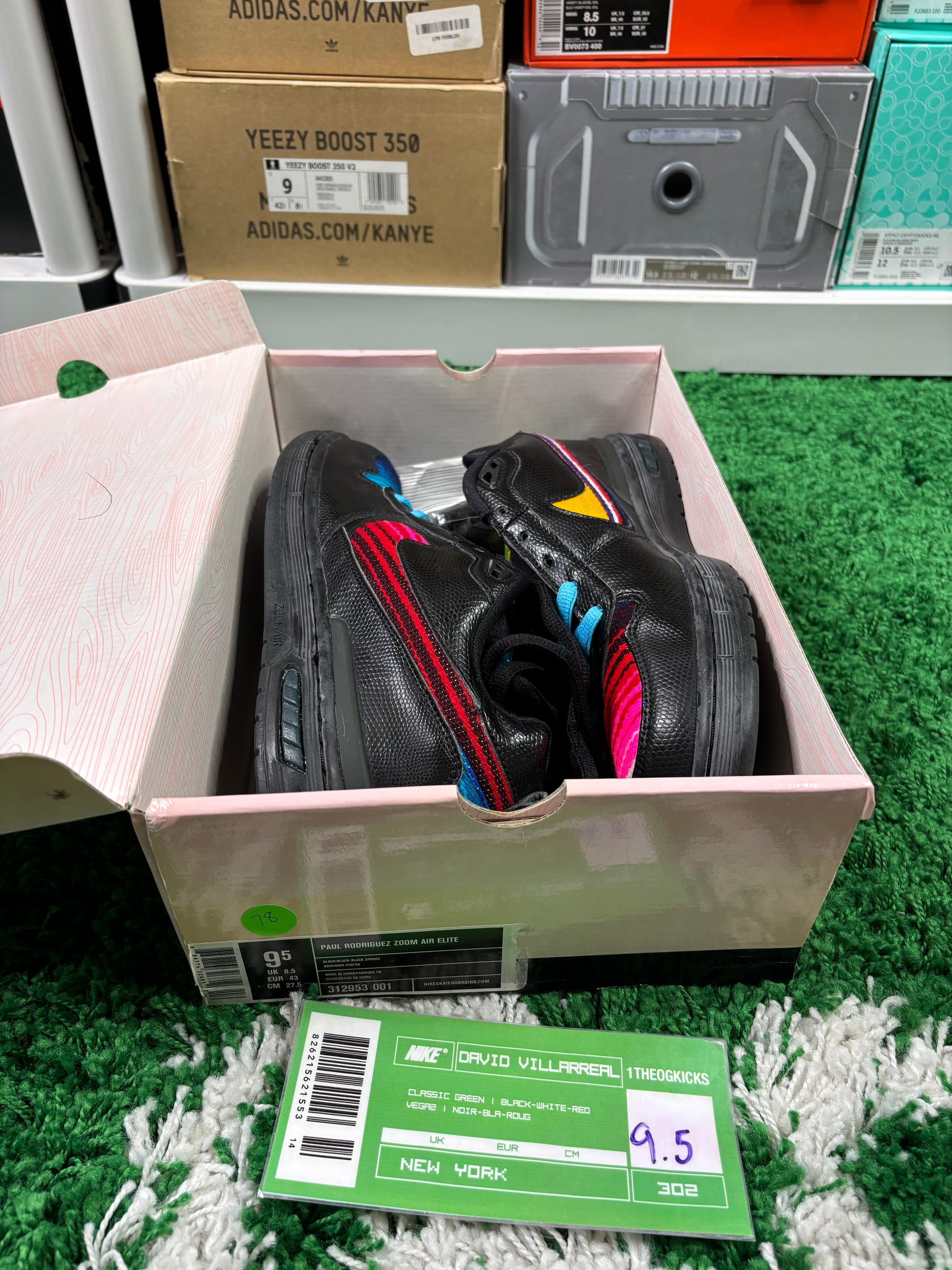 Nike Sb Mexican Blankets - Size 9.5