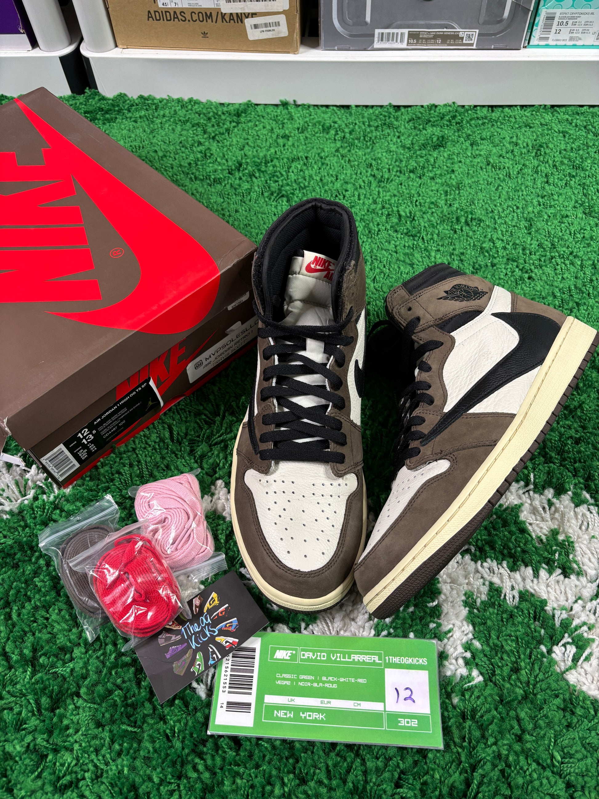 Jordan 1 Travis Scott Mocha - Size 12