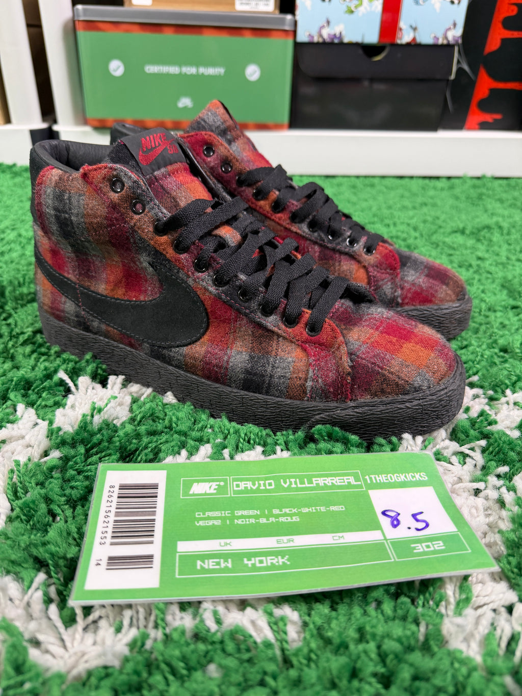 Nike Sb Todd Bratrud Blazers - Size 8.5