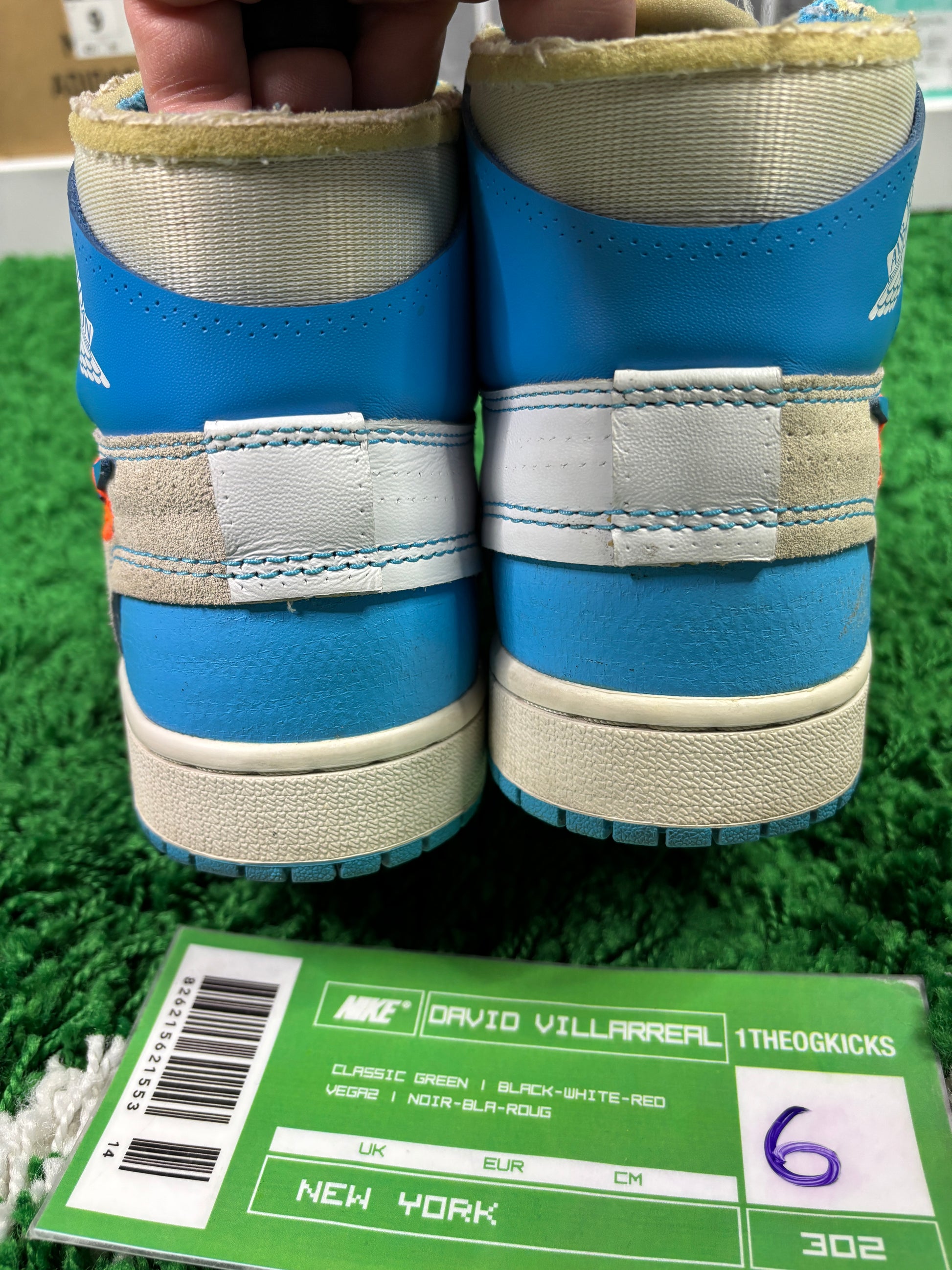 Jordan 1 OFF WHITE UNC- size 6