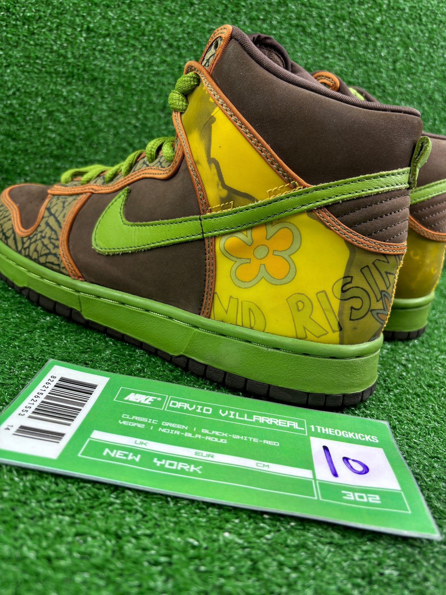 Nike Sb De La Soul High - Size 10