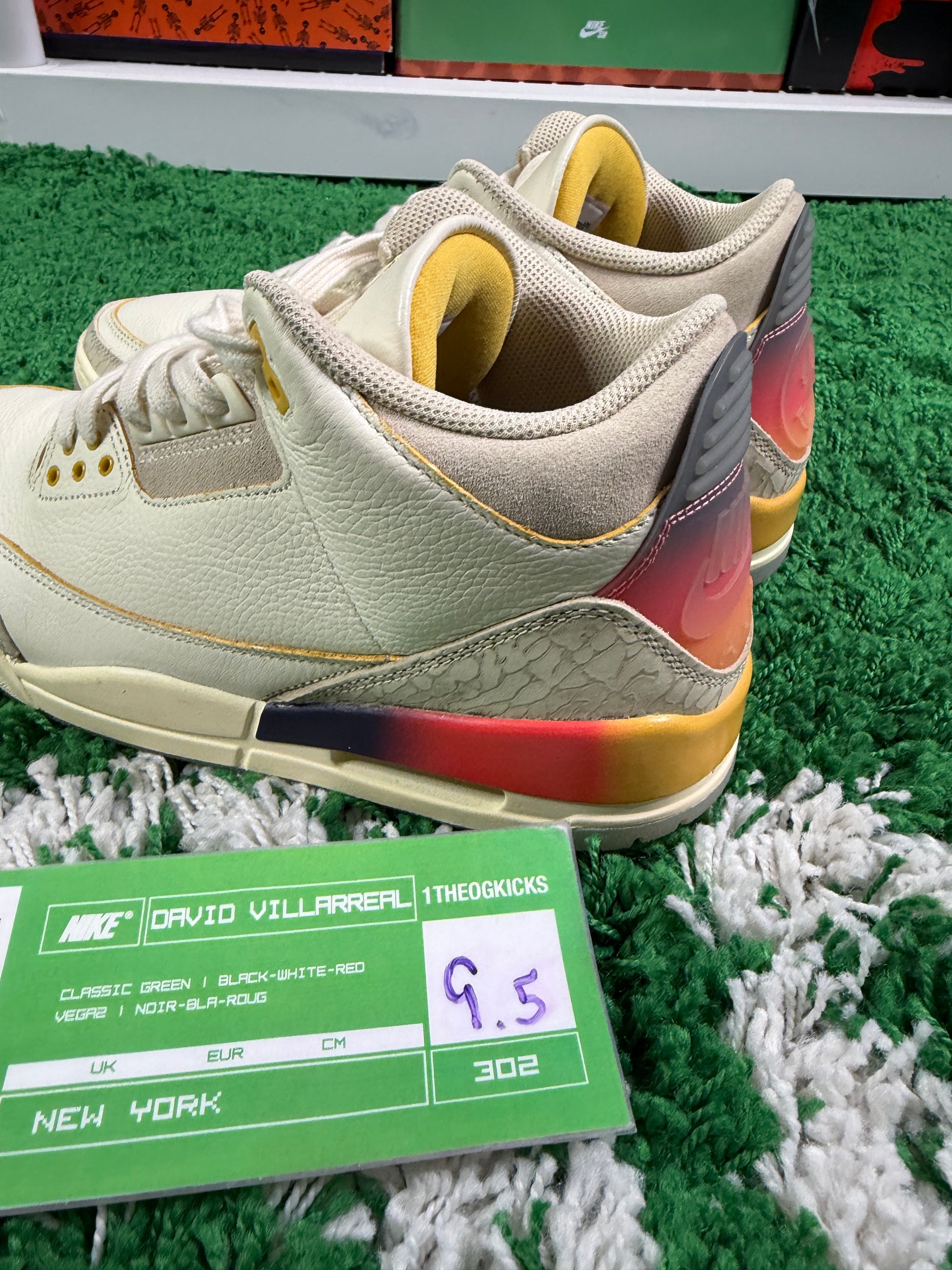 Jordan 3 J Balvin - Size 9.5