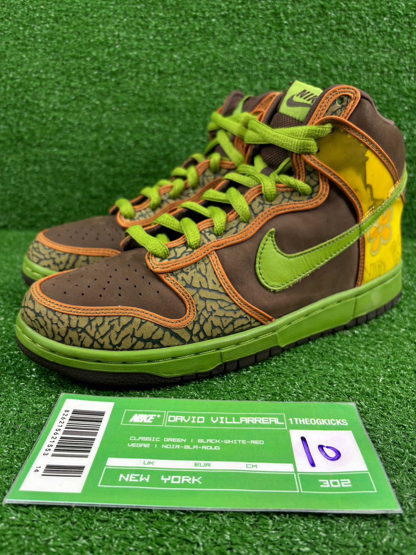 Nike Sb De La Soul High - Size 10