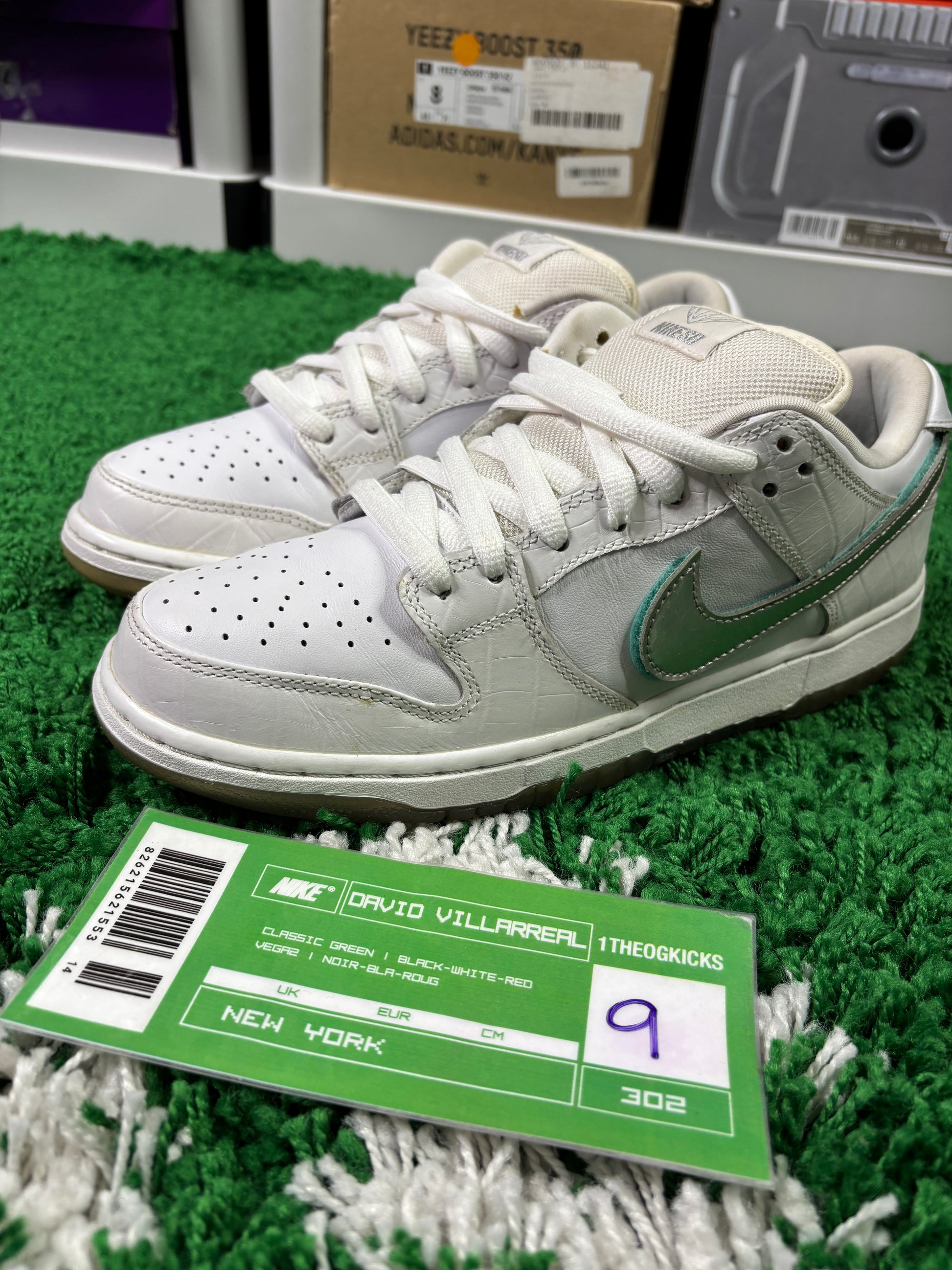 Nike Sb White Diamond - Size 9