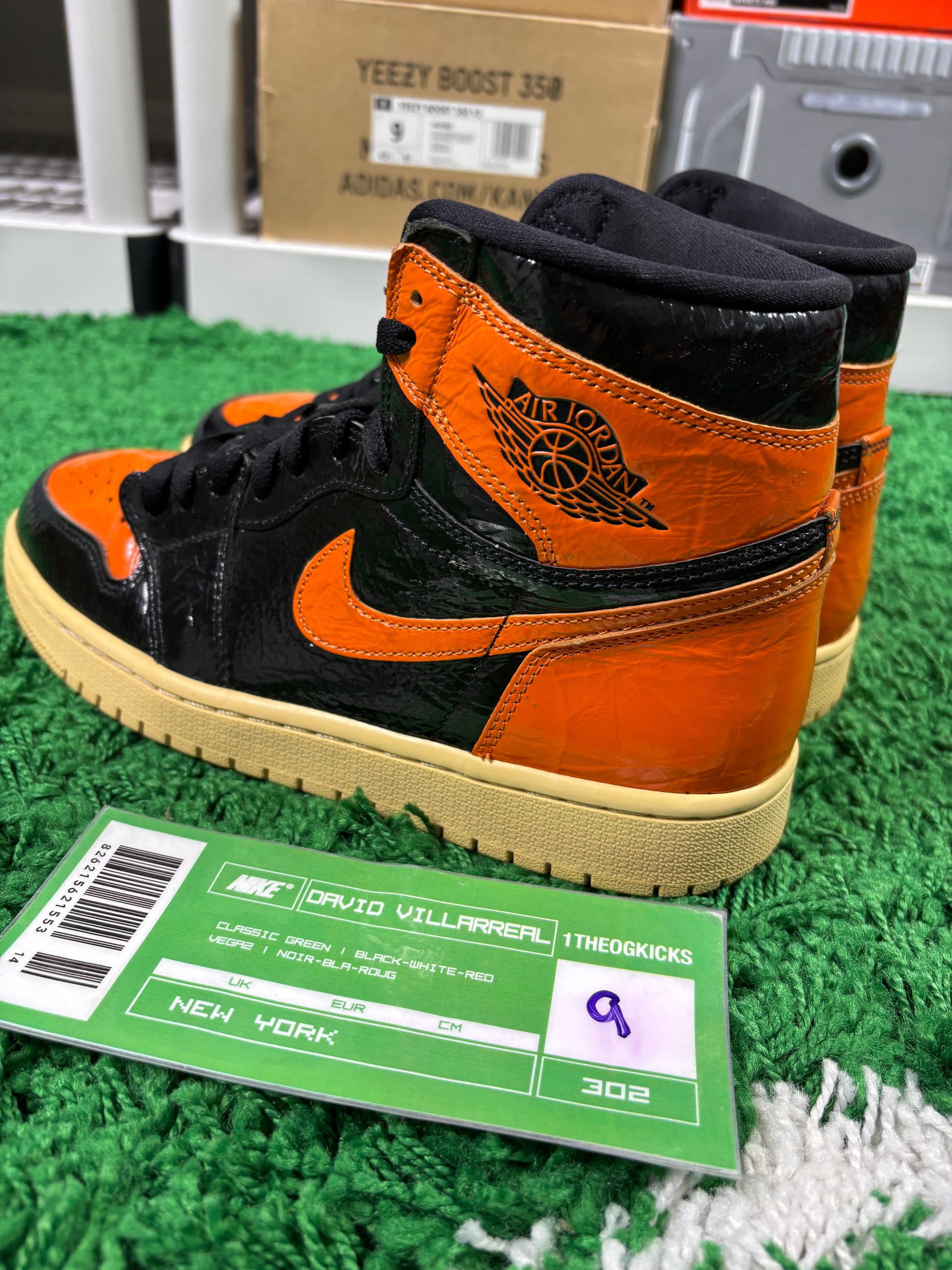 Jordan 1 Shattered Backboard 3.0 - Size 9