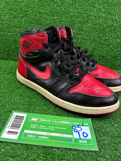 Air Jordan 1 Bred 1985 - Size 10