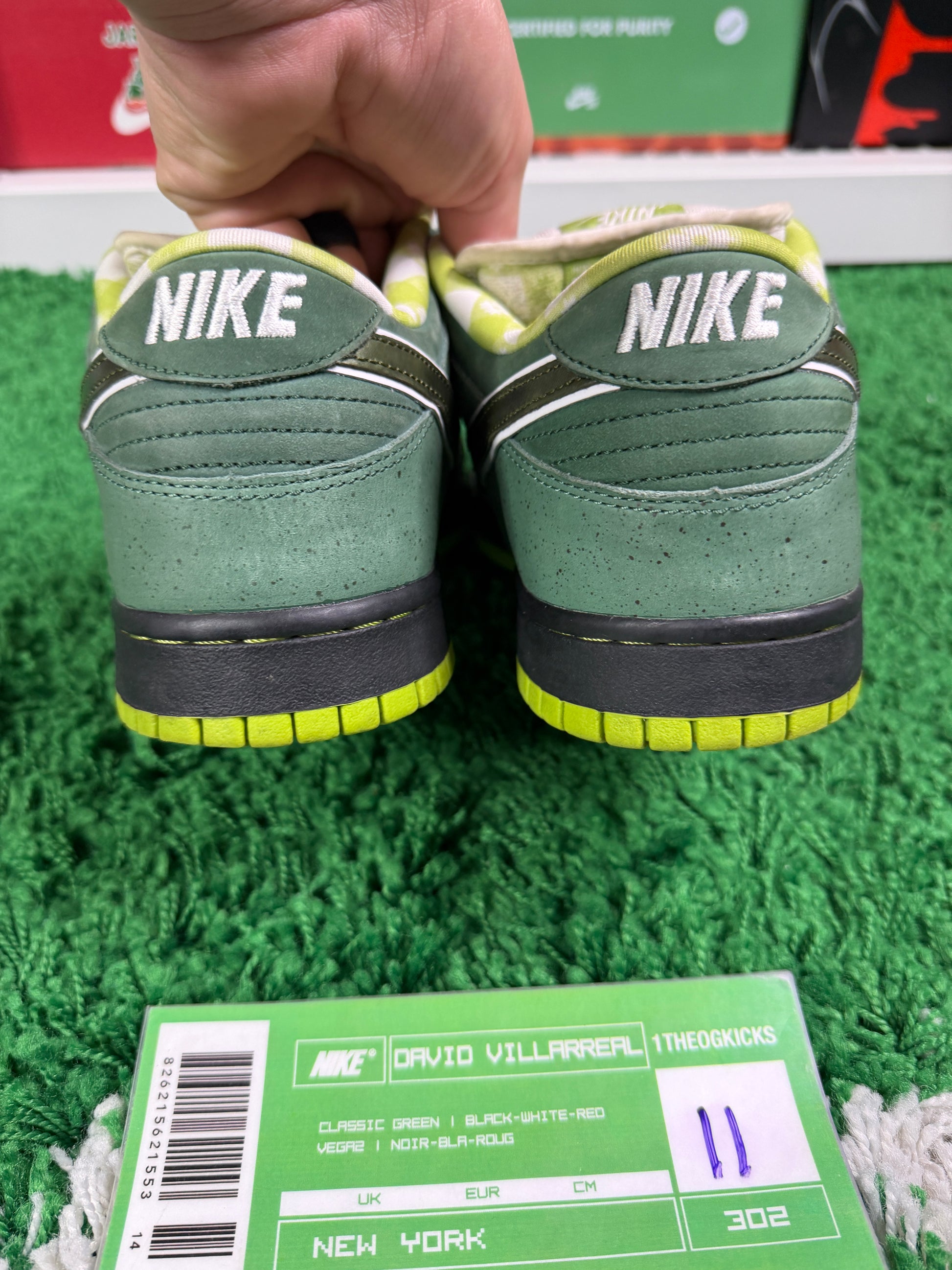 Nike Sb Green Lobsters - Size 11