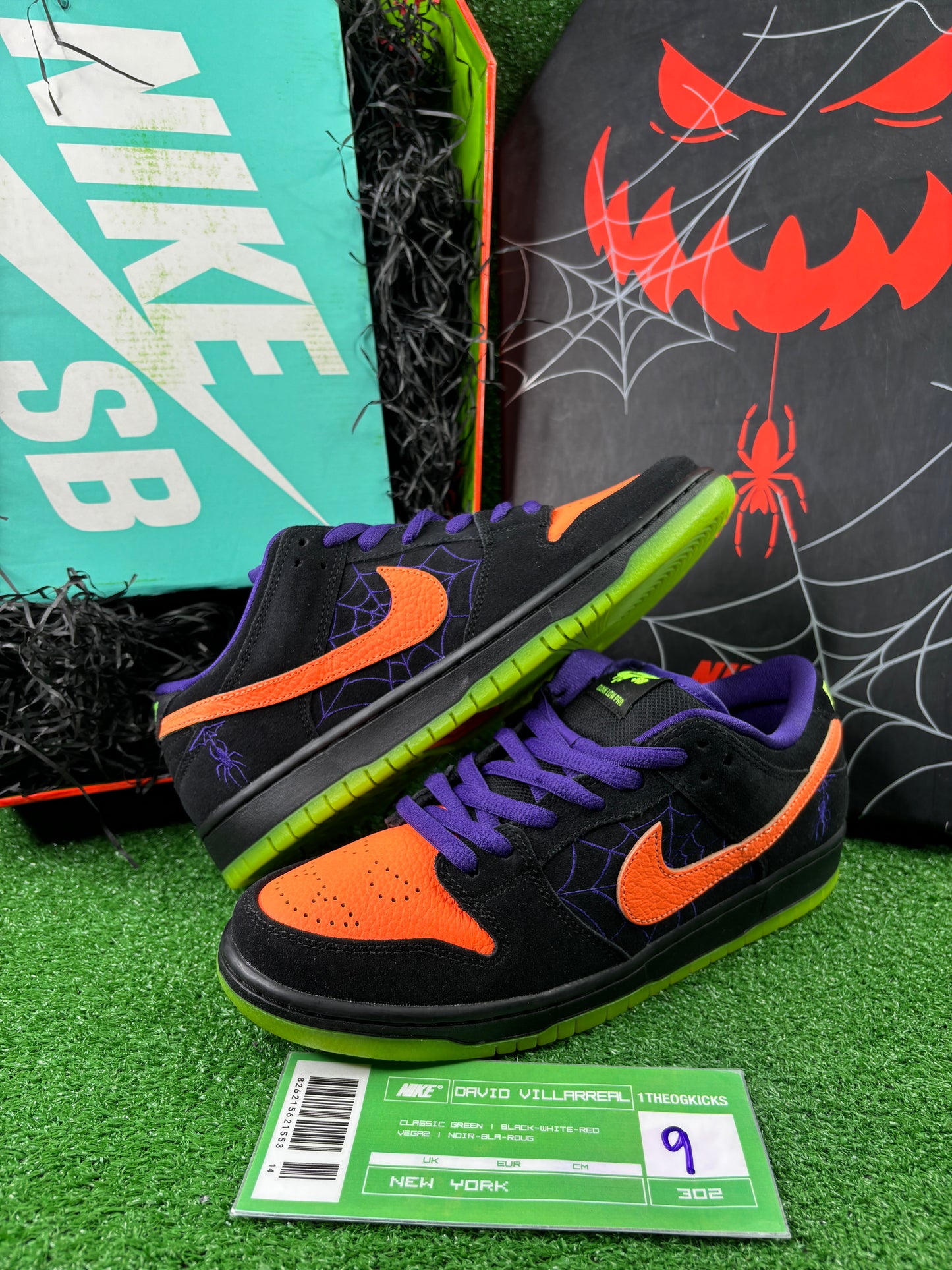 Nike Sb Night Of Mischief Special Box - Size 9