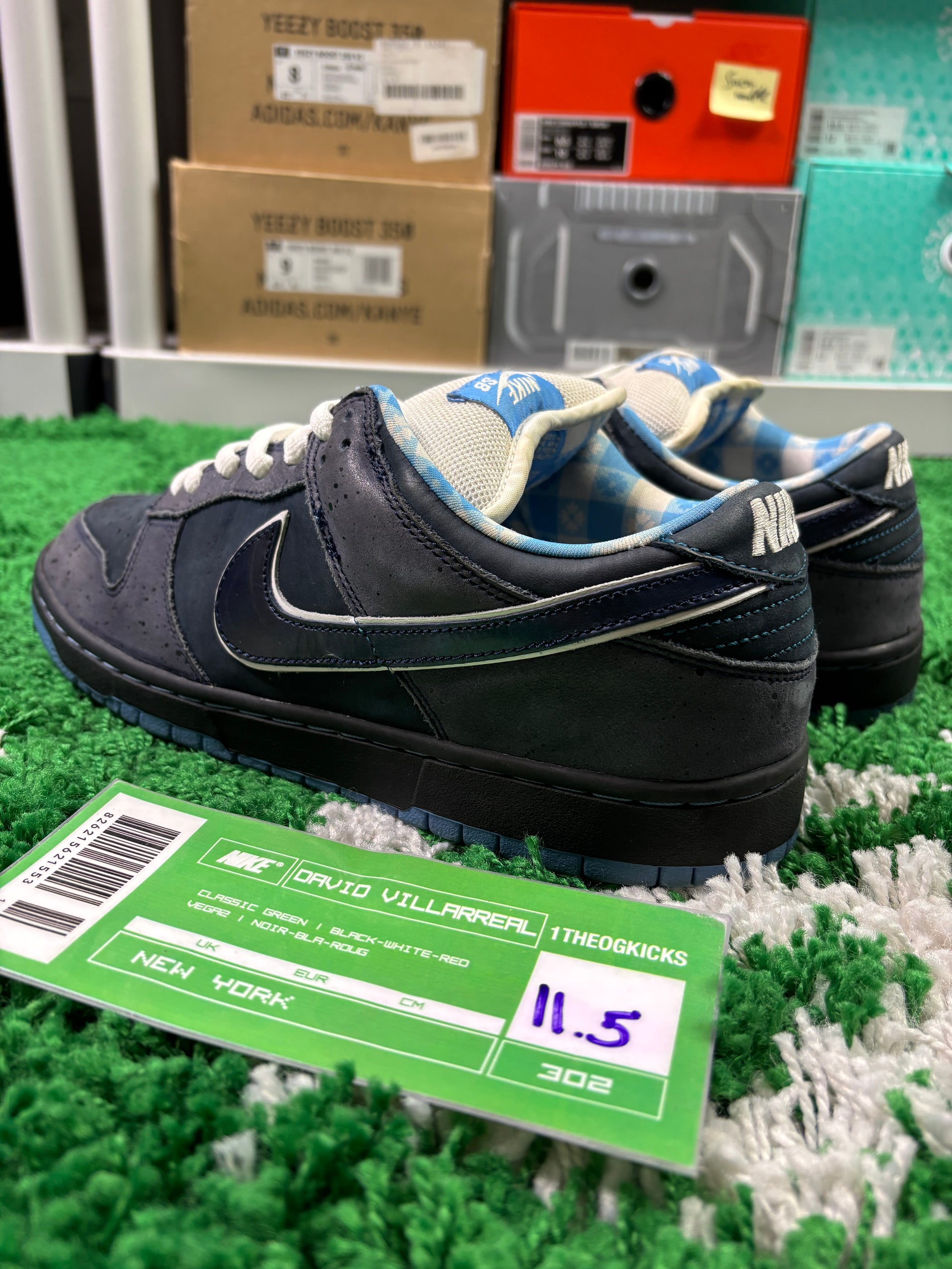 Nike Sb Blue Lobsters - Size 11.5