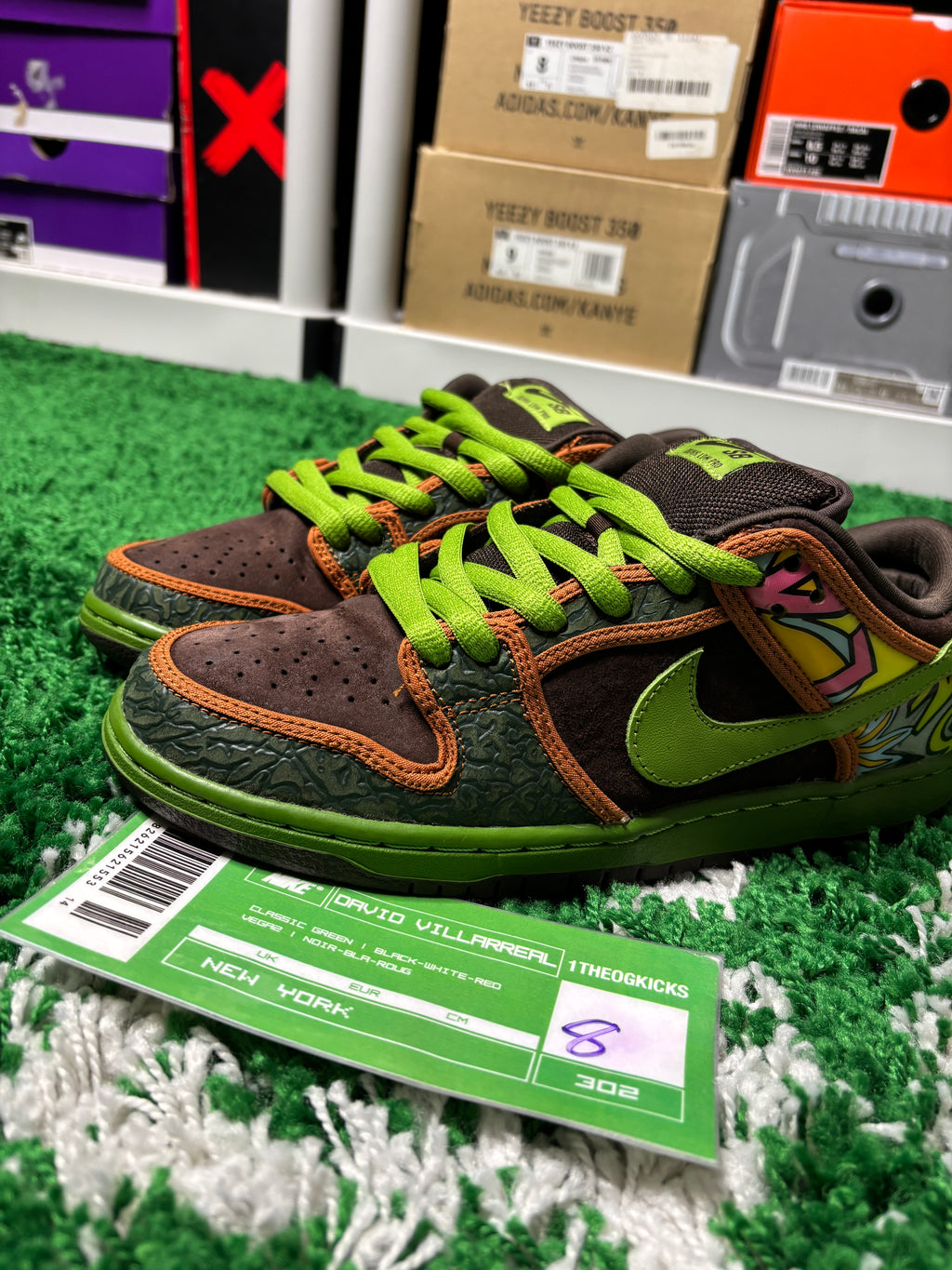 Nike Sb De La Soul Low - Size 8