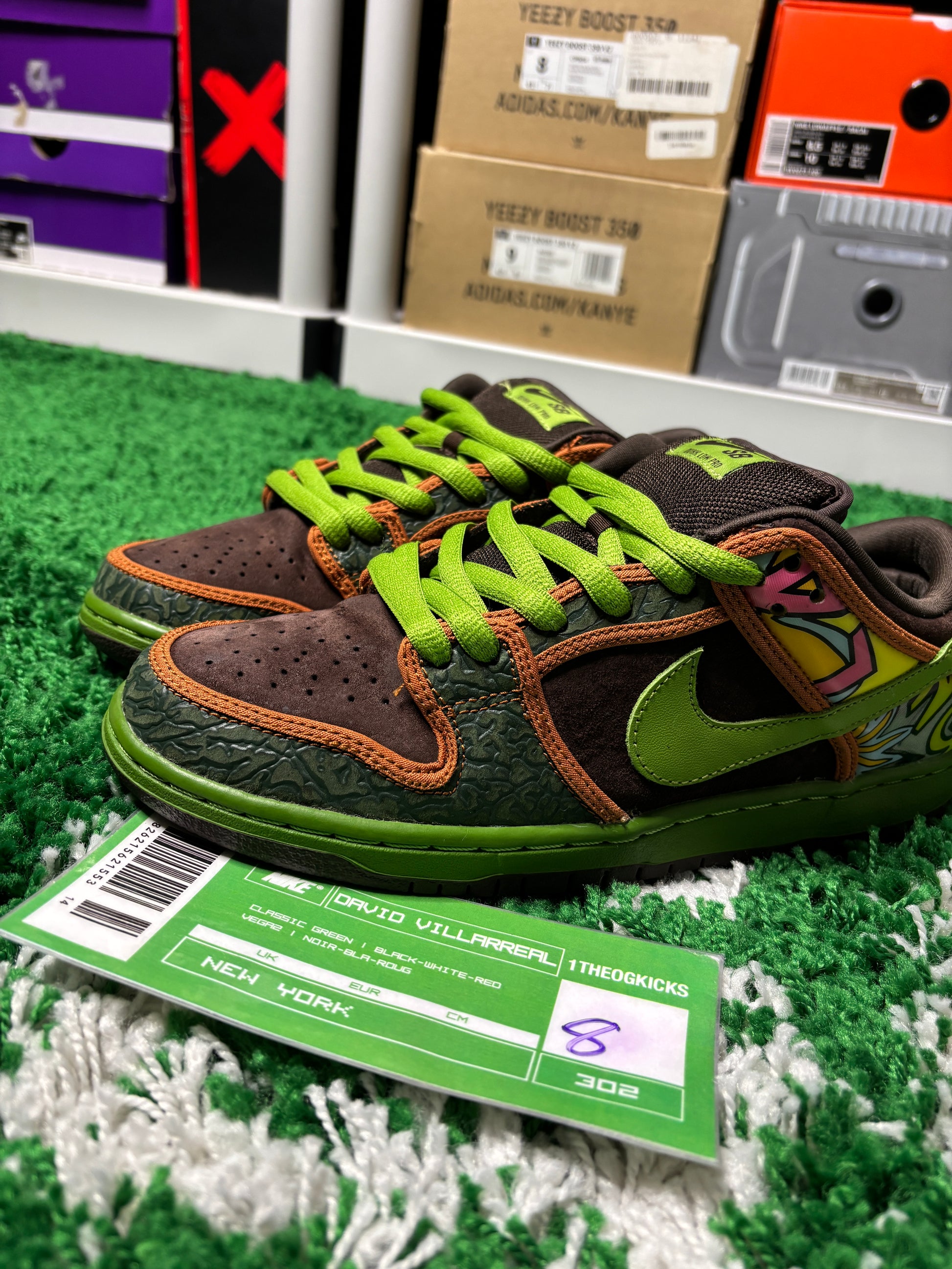 Nike Sb De La Soul Low - Size 8