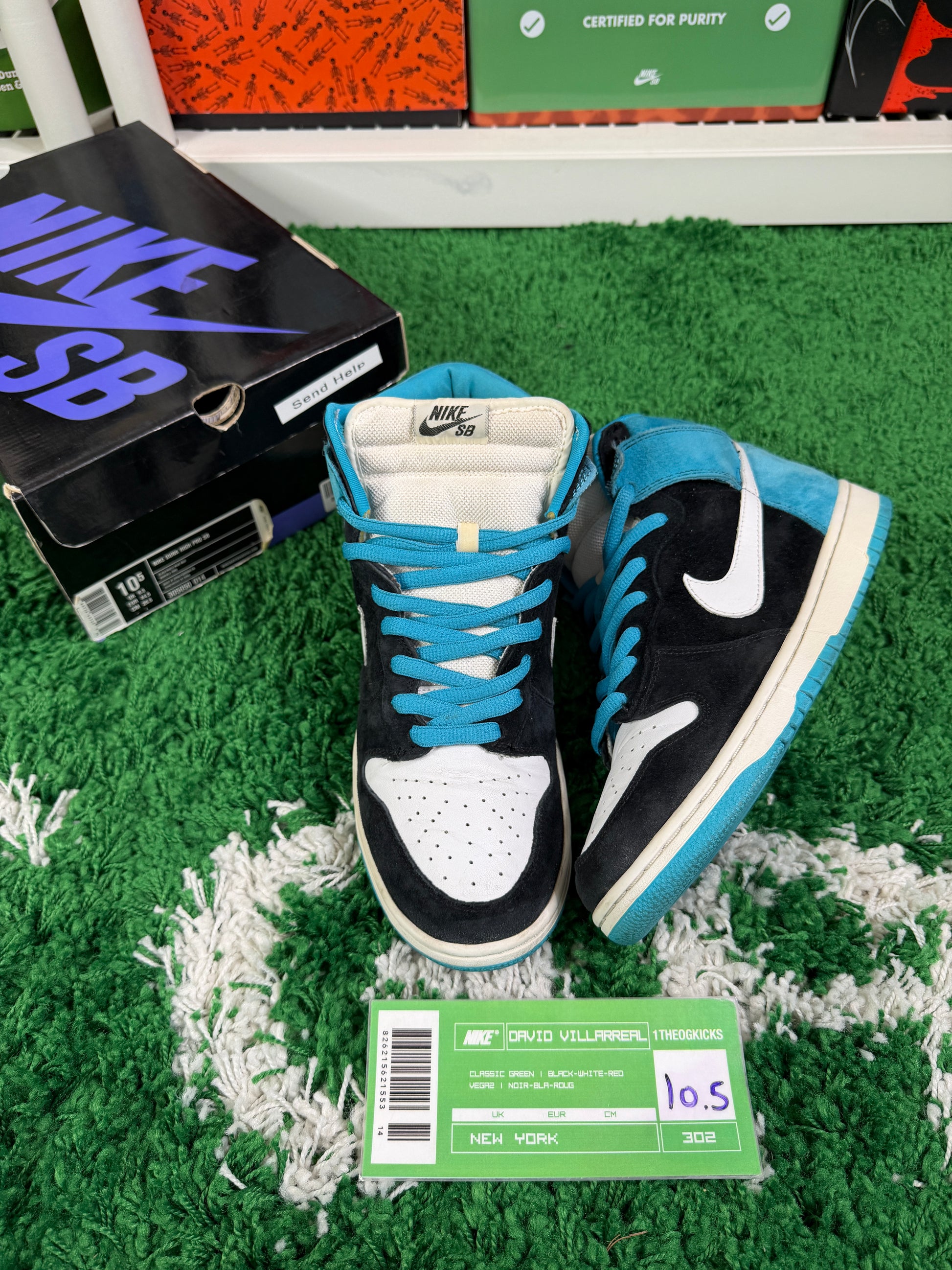 Nike Sb Send Helps - Size 10.5