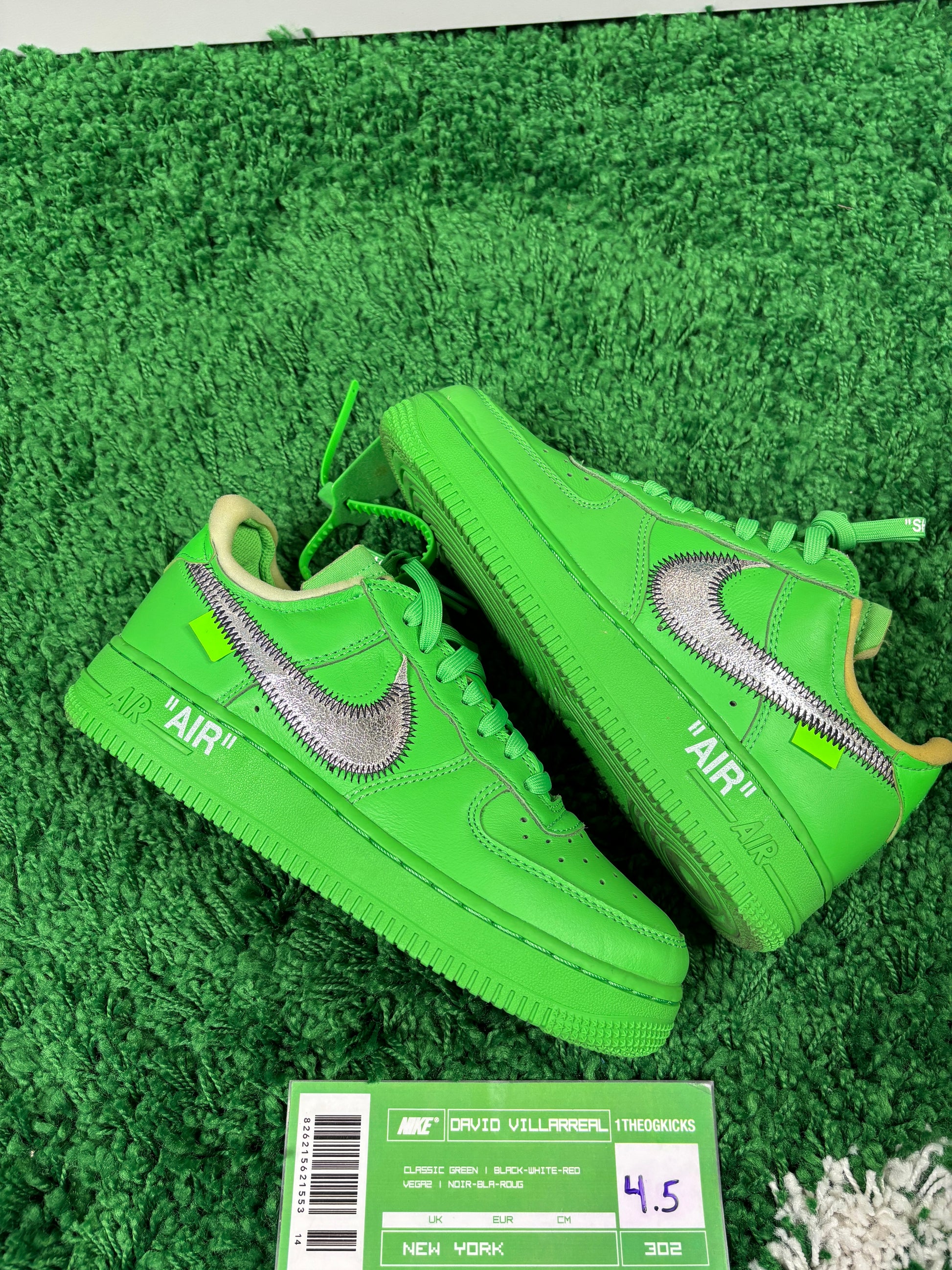 Air Force 1 Off White Brooklyn - Size 4.5