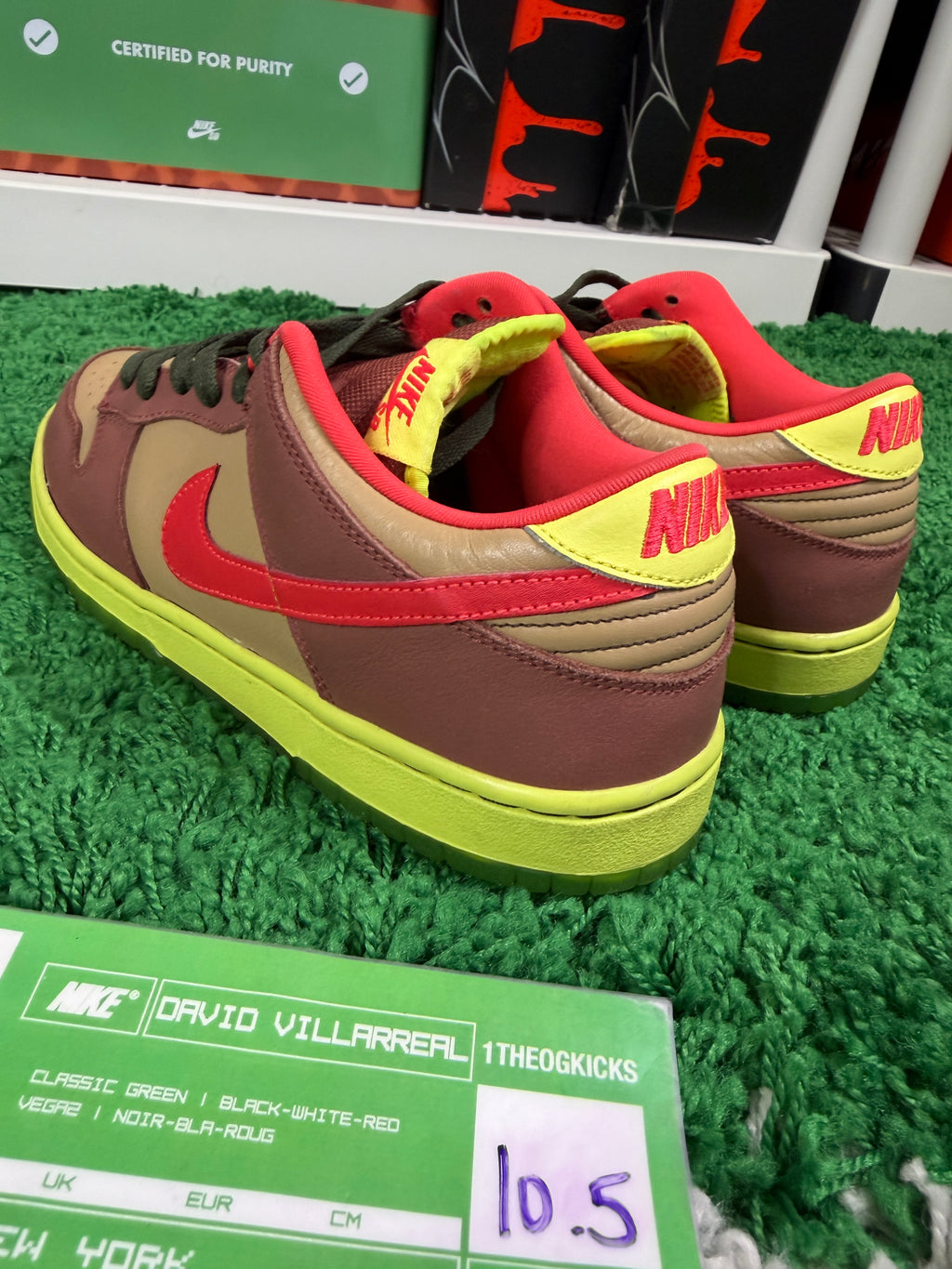 Nike Sb Toxic Avengers - Size 10.5