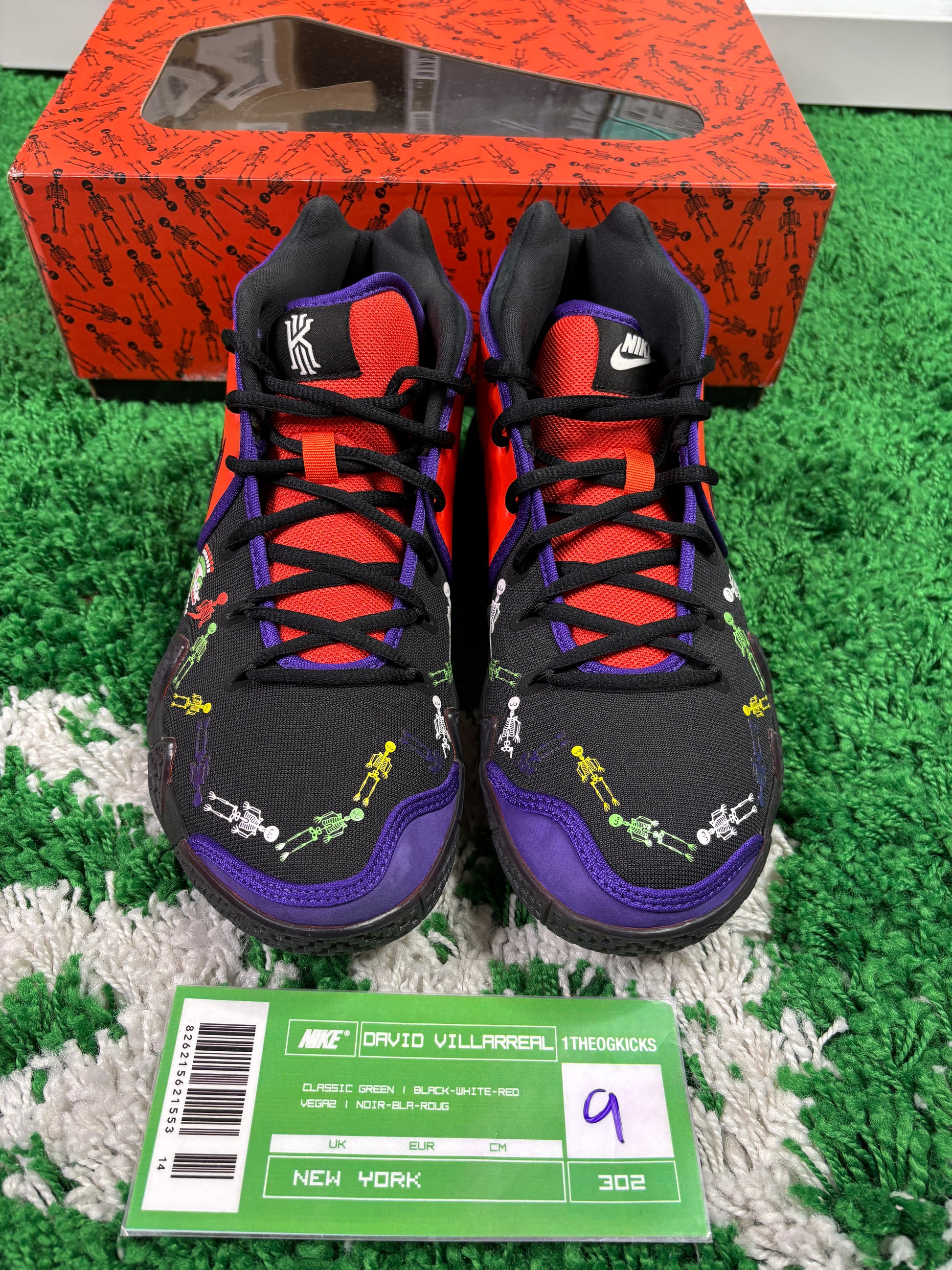 Nike Kyrie Day of the Dead Sample - Size 8.5
