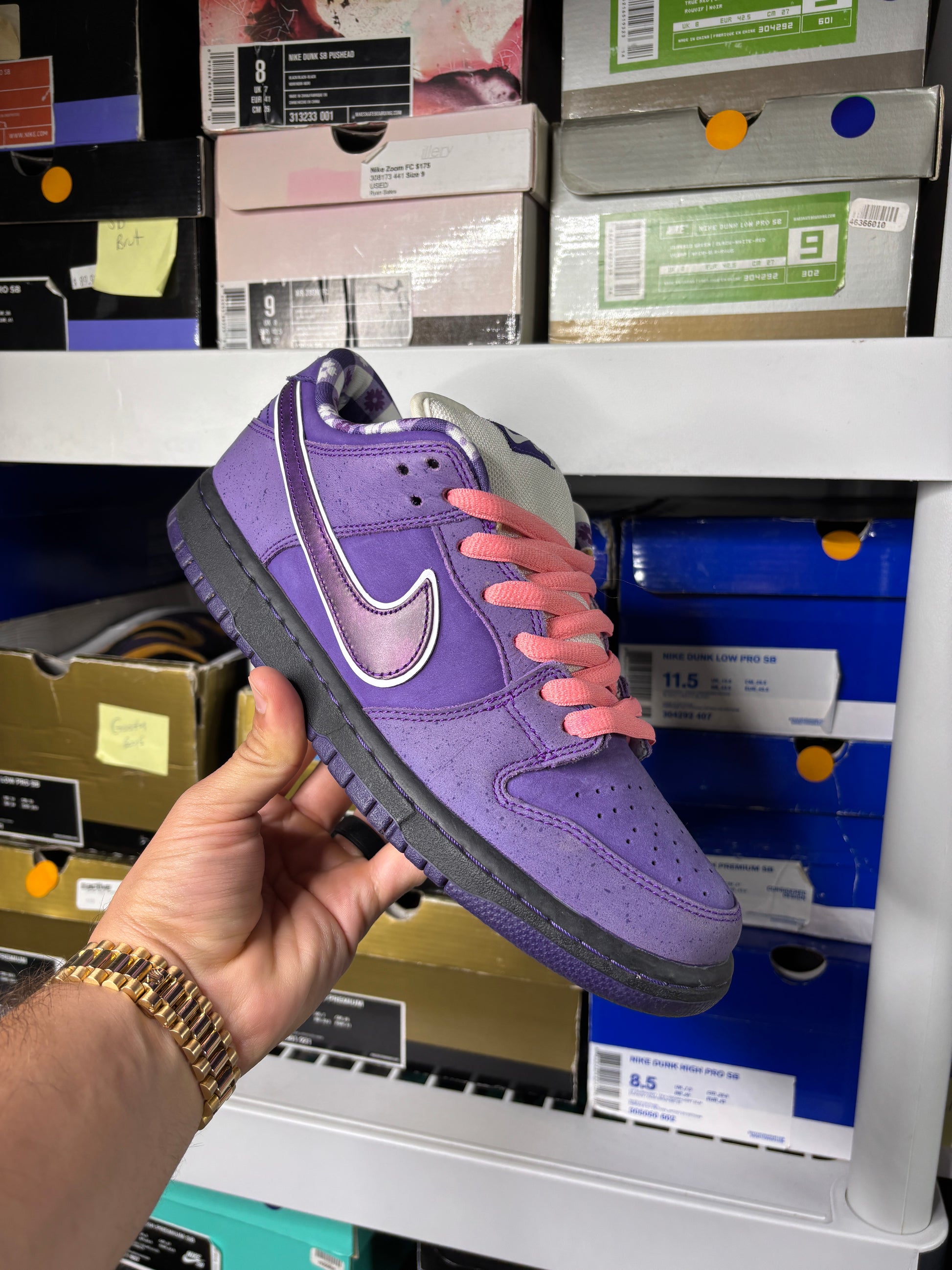 Nike Sb Purple Lobsters - Size 8.5