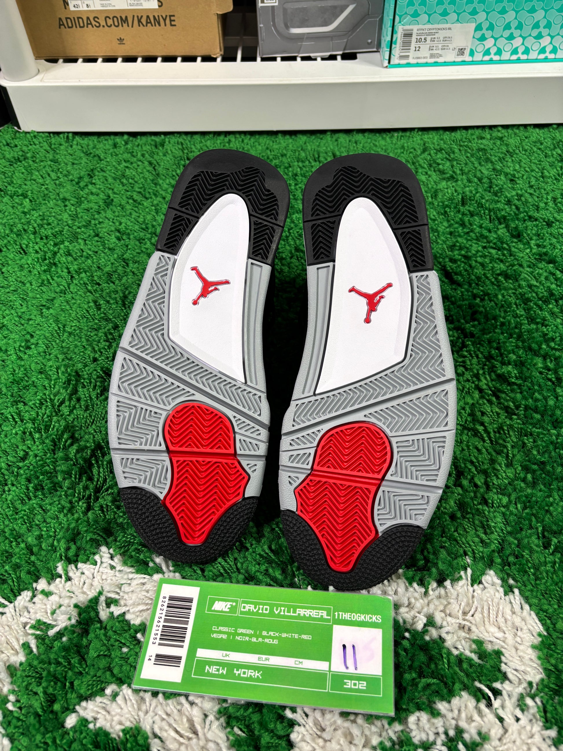 Jordan 4 Black Canvas SE - Size 11