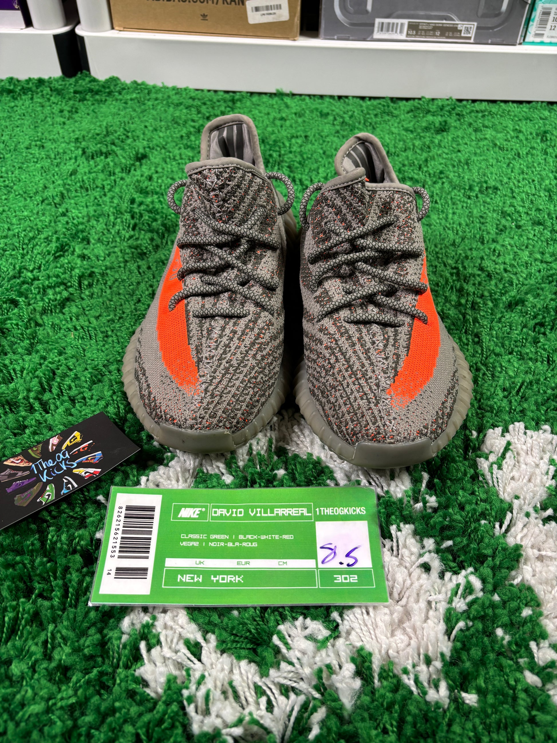 Yeezy Boost 350 V2 'Beluga Reflective' - Size 8.5