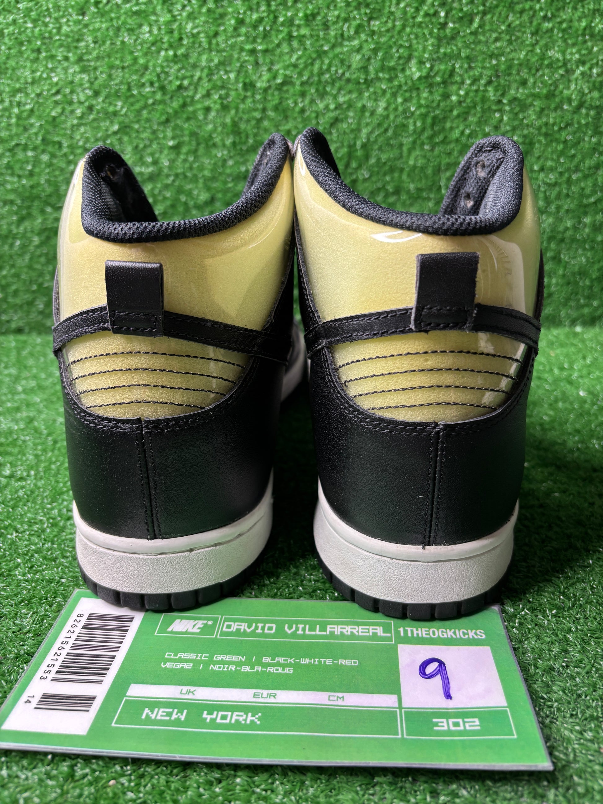 Nike Dunk High CDG Comme Des Garcons Clear - Size 9 (used)