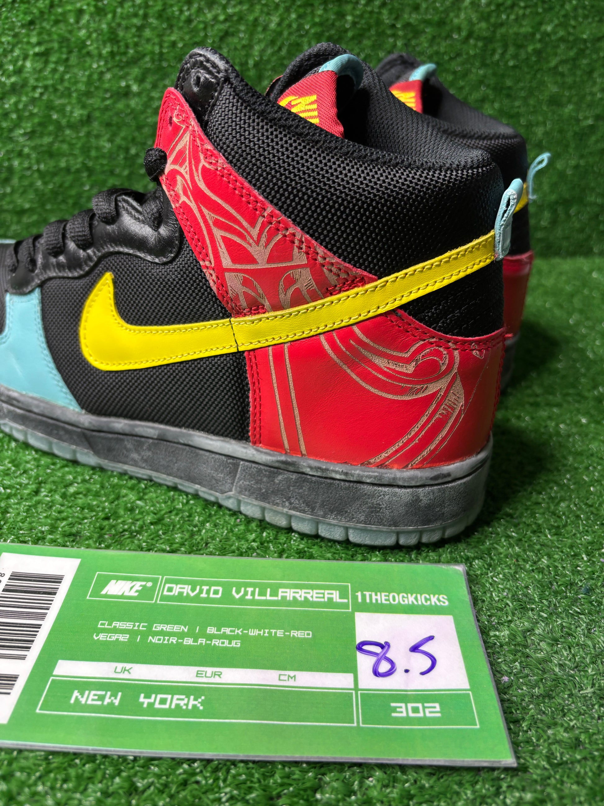 Nike Dunk High Major Taylor Pack - Size 8.5