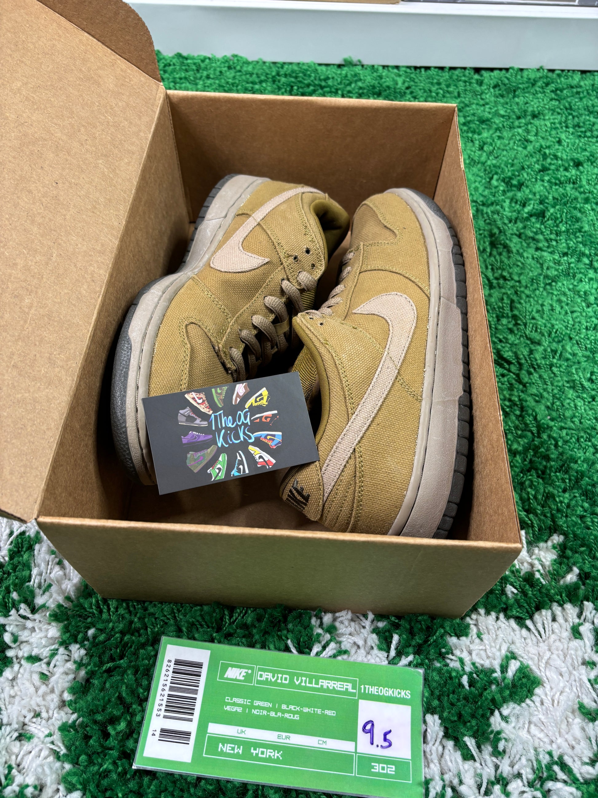 Nike Sb Spanish Moss - Size 9.5