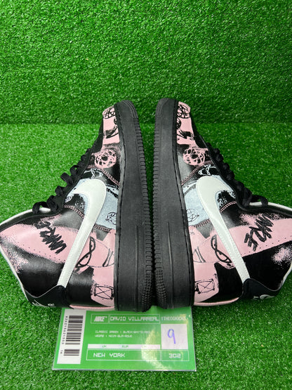 Nike Air Force 1 UNKLE Custom - Size 9