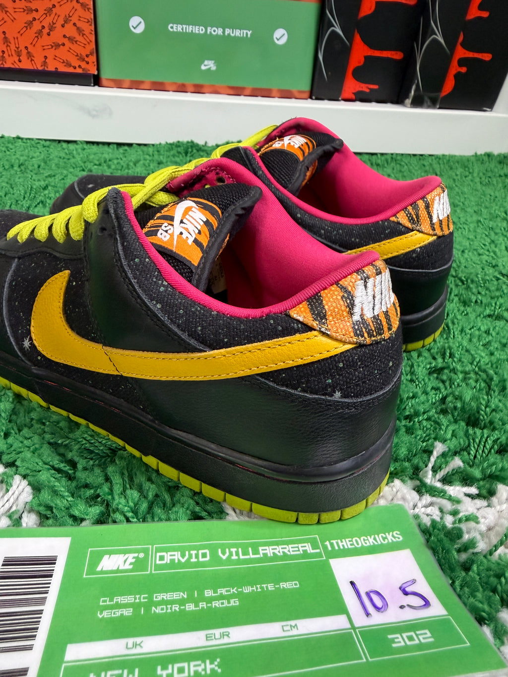 Nike Sb Space Tigers - Size 10.5