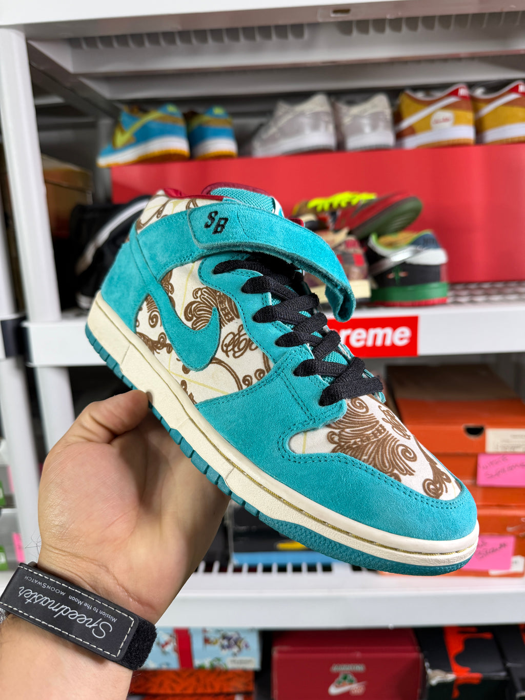 Nike Sb Peacock Sample - Size 9